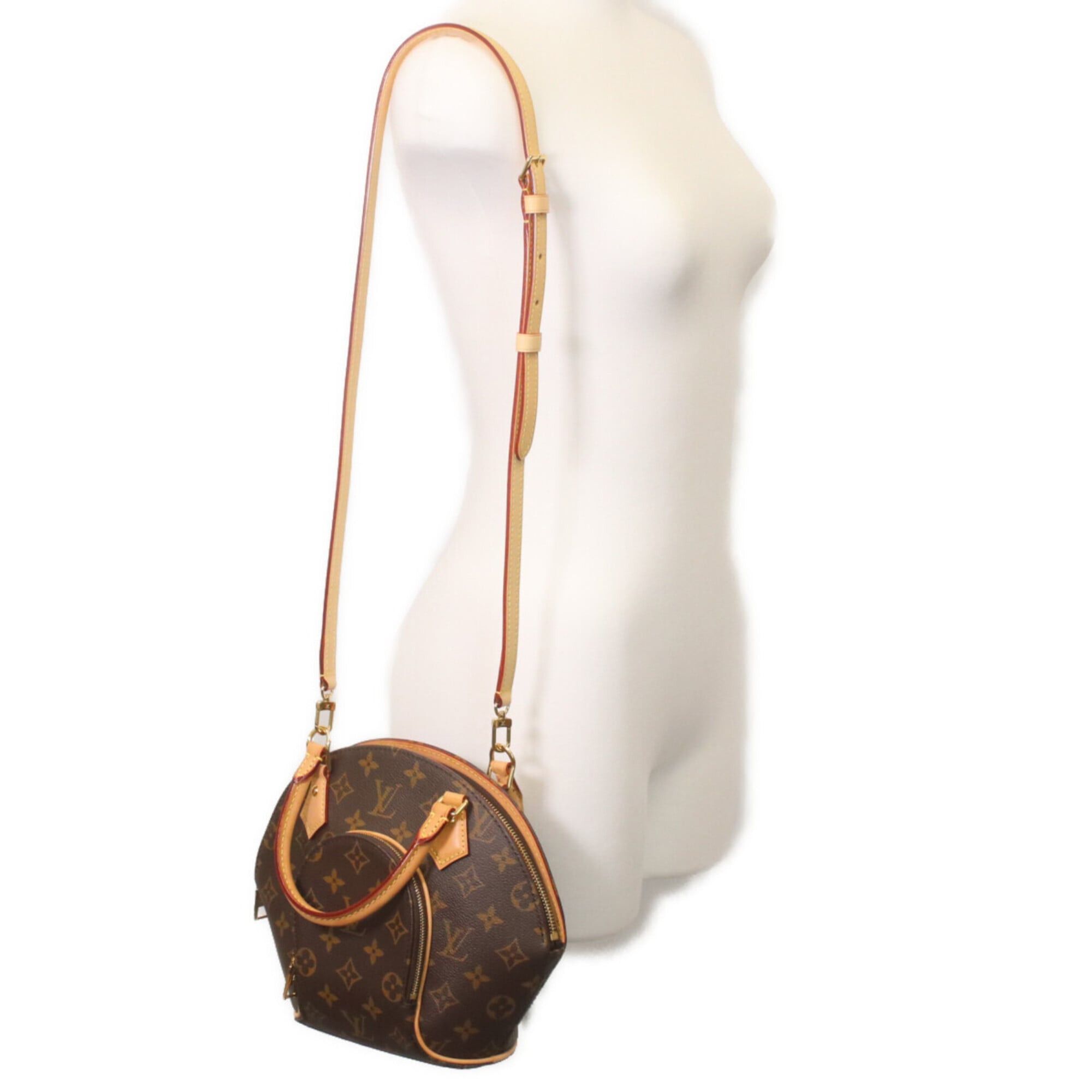 Louis Vuitton LOUIS VUITTON M46196 Monogram Ellipse PM 2-Way Shoulder Bag, Brown, Women's, RFID (IC) Size ONE SIZE - 12 Thumbnail