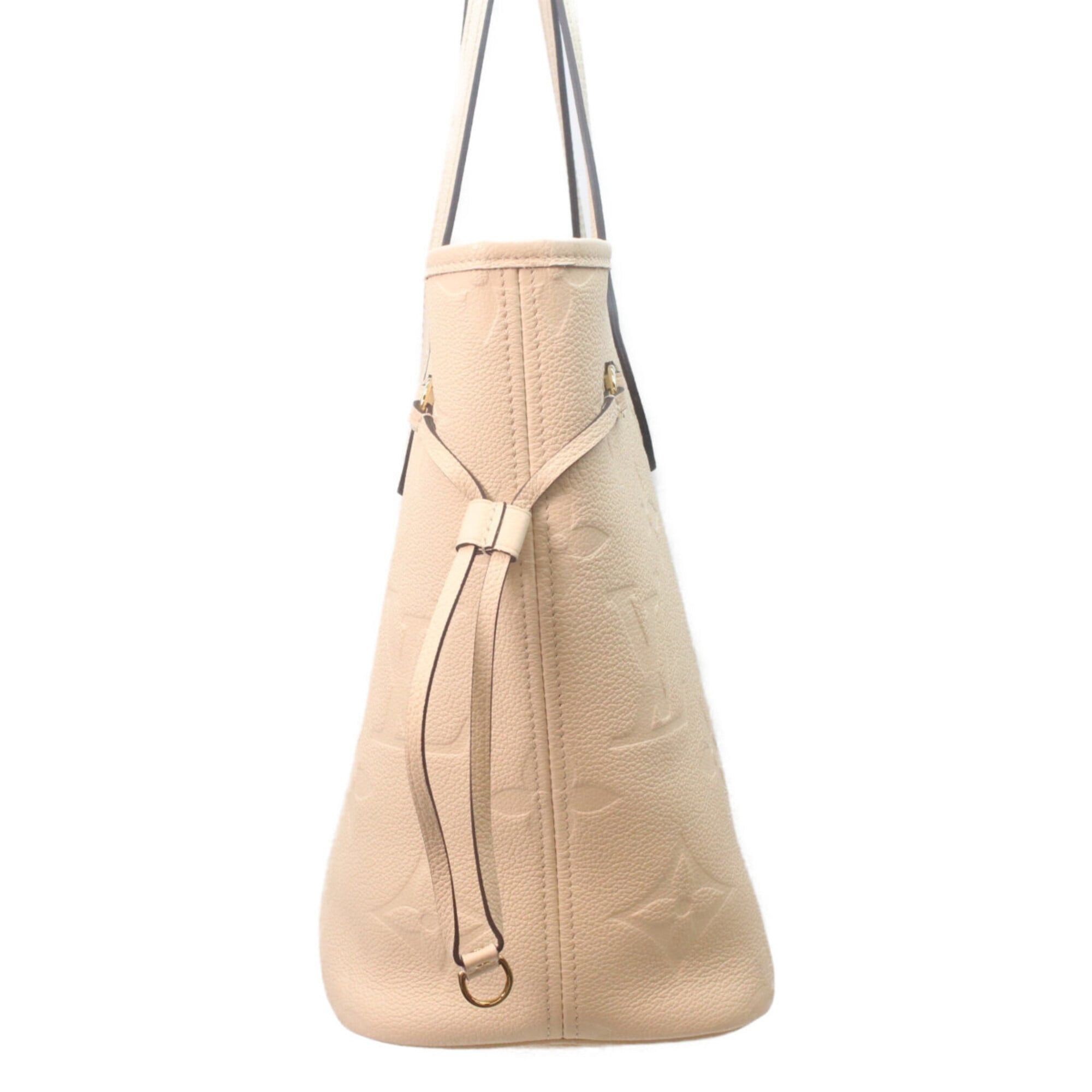 Louis Vuitton LOUIS VUITTON M46676 Monogram Empreinte Neverfull MM Tote Bag, Cream (Ivory), Women's, RFID (IC) Size ONE SIZE - 4 Thumbnail