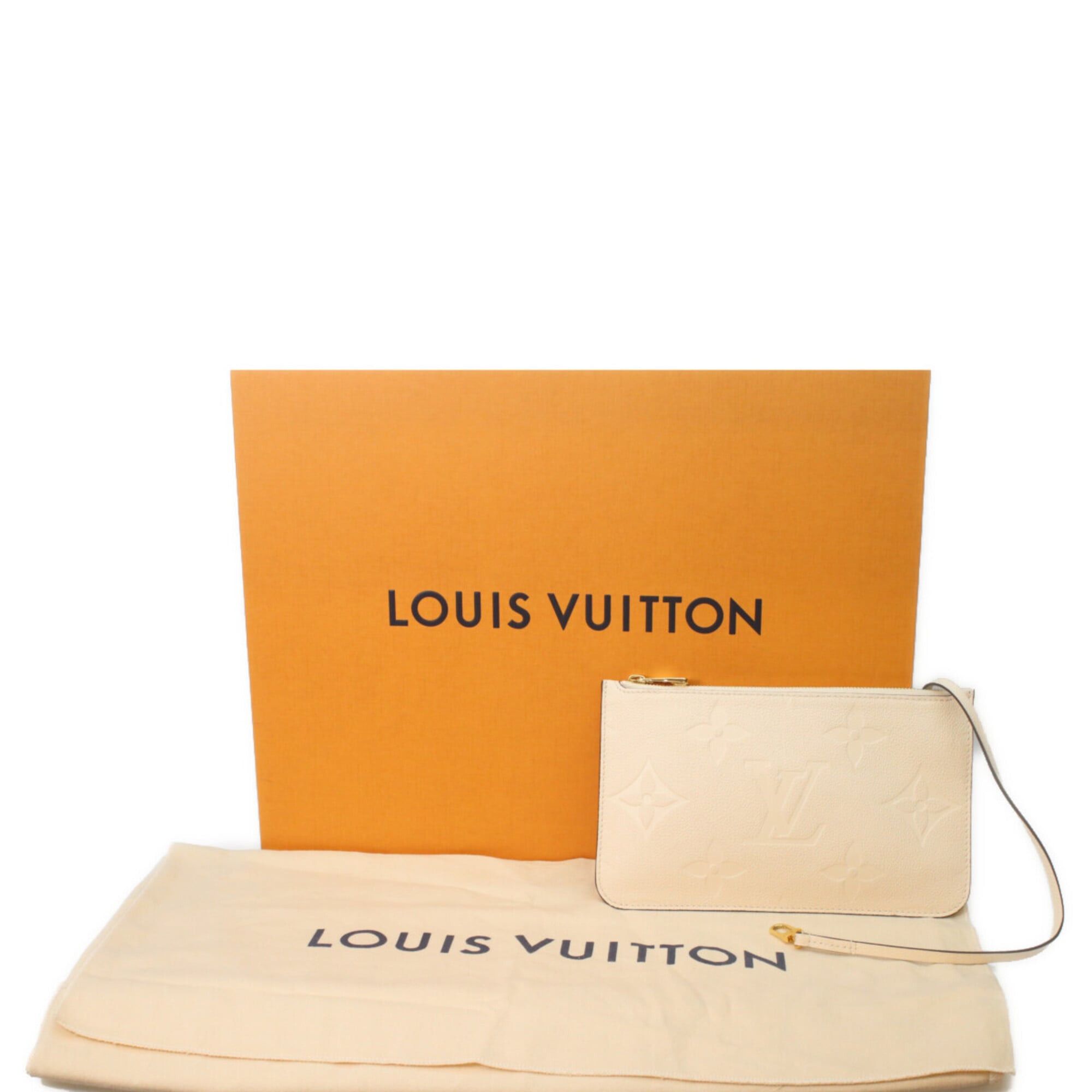 Louis Vuitton LOUIS VUITTON M46676 Monogram Empreinte Neverfull MM Tote Bag, Cream (Ivory), Women's, RFID (IC) Size ONE SIZE - 12 Thumbnail