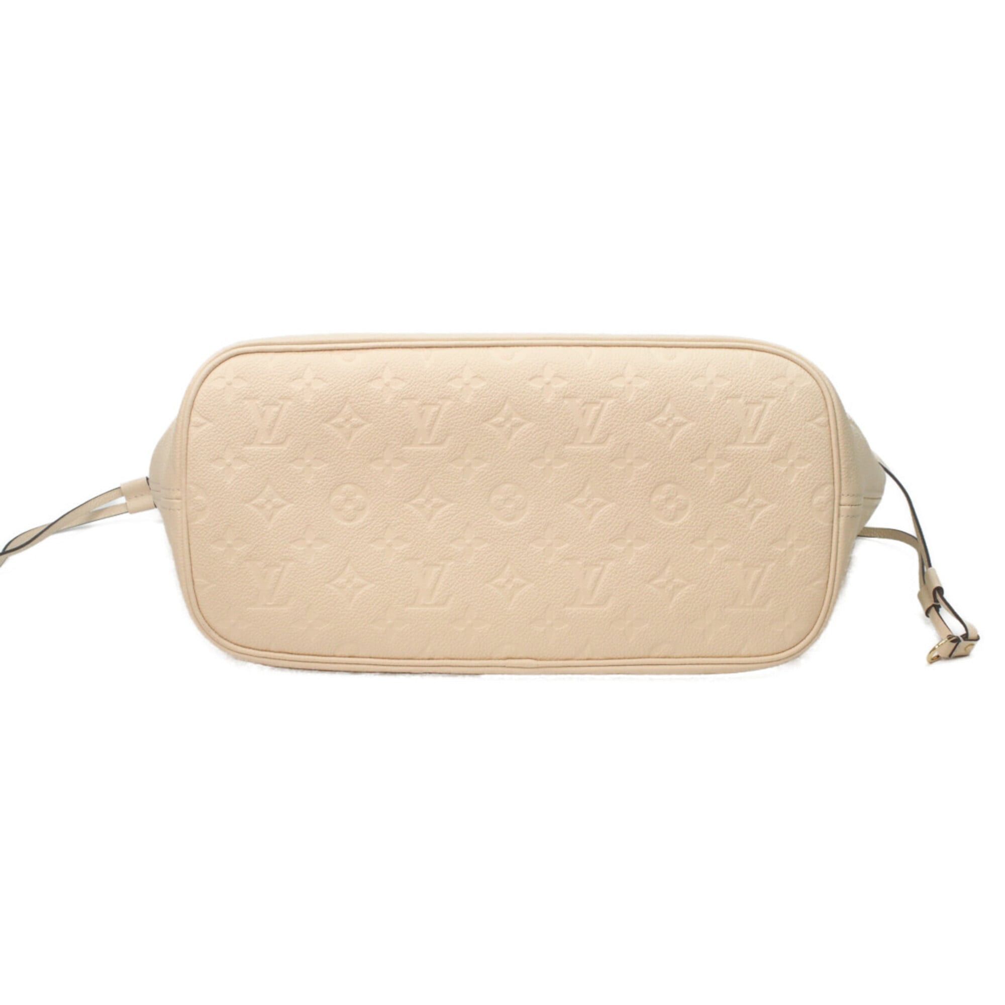 Louis Vuitton LOUIS VUITTON M46676 Monogram Empreinte Neverfull MM Tote Bag, Cream (Ivory), Women's, RFID (IC) Size ONE SIZE - 5 Thumbnail