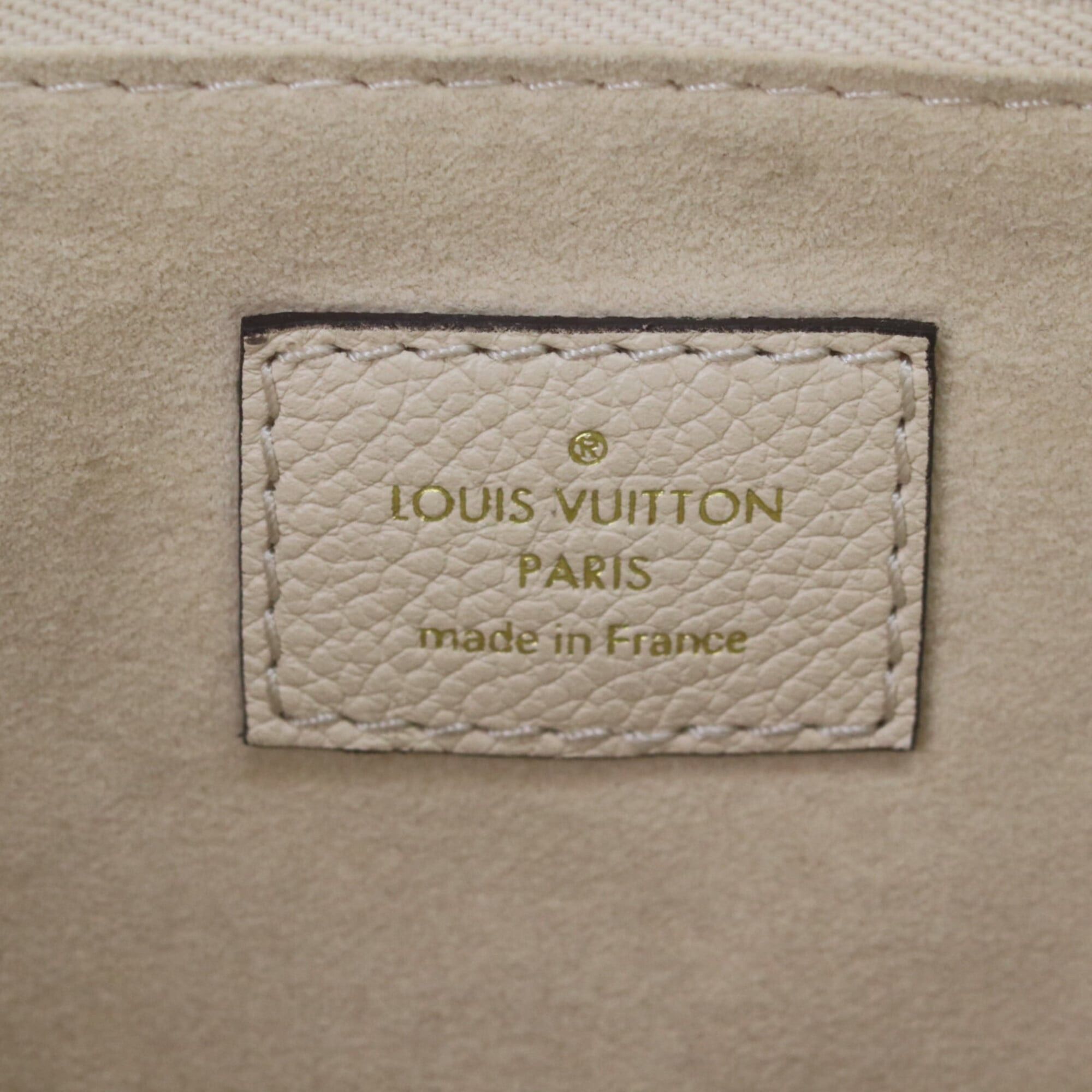 Louis Vuitton LOUIS VUITTON M46676 Monogram Empreinte Neverfull MM Tote Bag, Cream (Ivory), Women's, RFID (IC) Size ONE SIZE - 8 Thumbnail