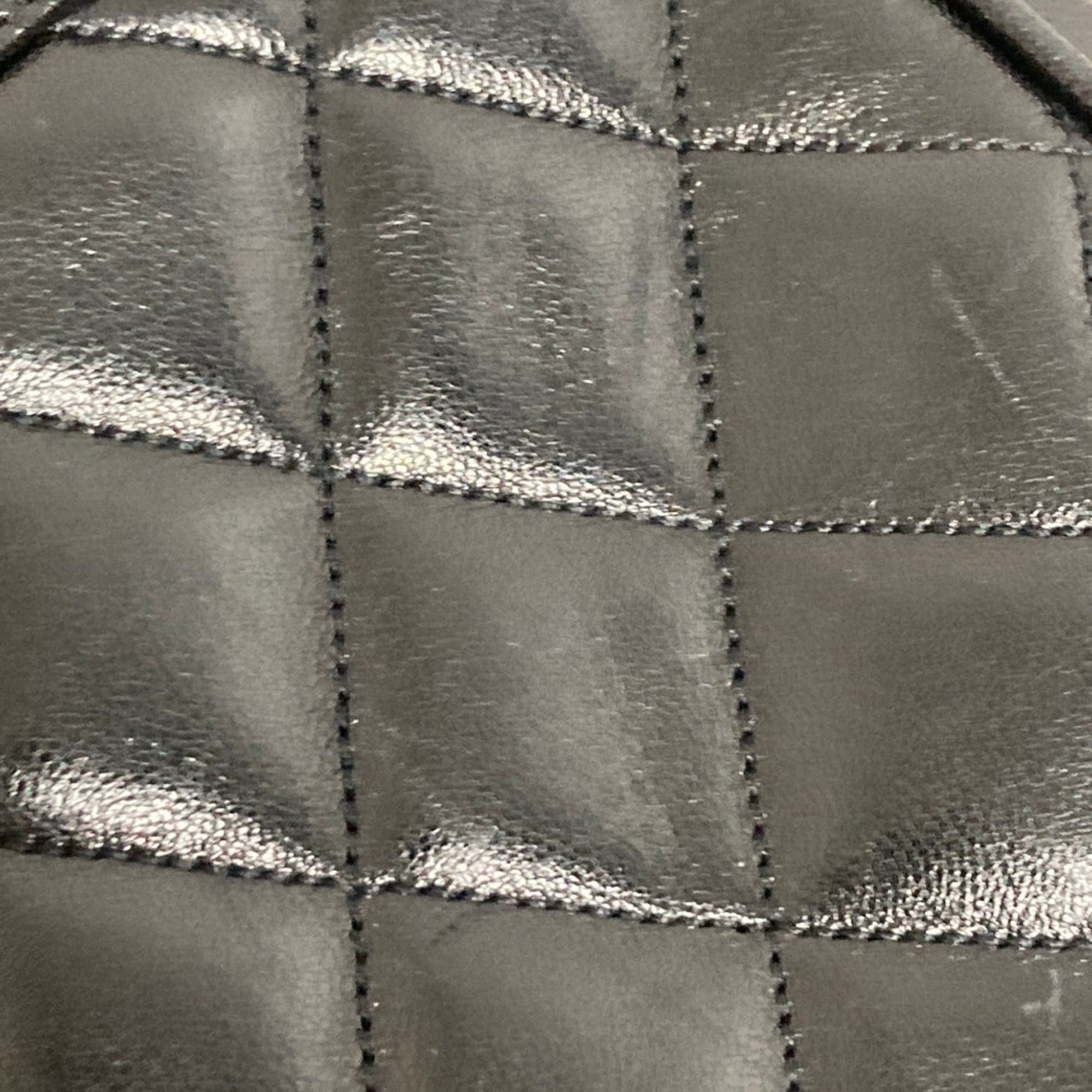 Chanel CHANEL Matelassé Lambskin Chain Shoulder Bag Tote Black Women's Size ONE SIZE - 16 Thumbnail