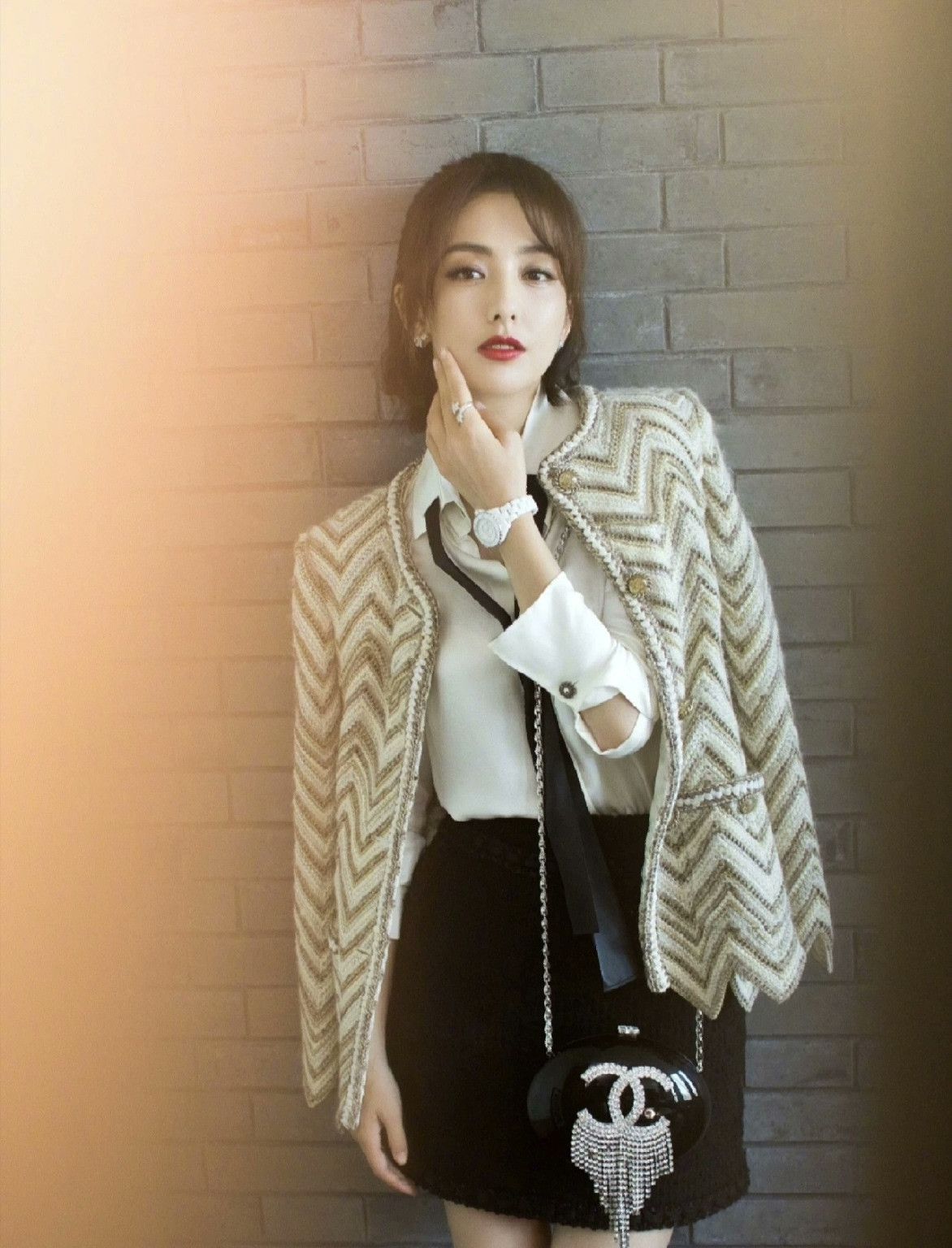 Chanel Chanel Burger Series Wave Jacket Size XXS / US 00 / IT 34 - 7 Thumbnail