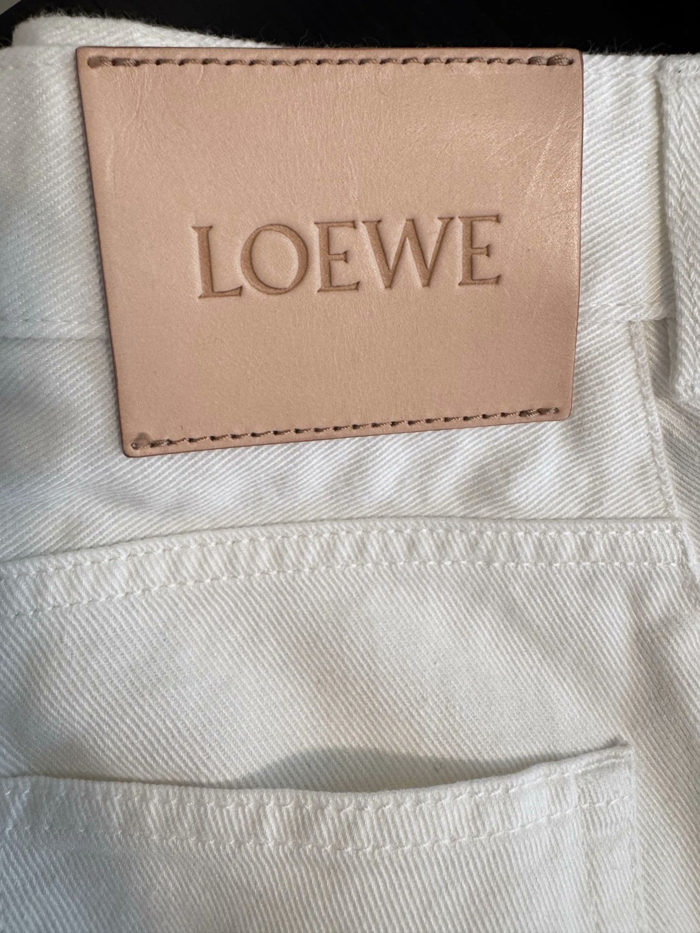 Loewe Loewe New White Jeans Size 34" / US 12 / IT 48 - 6 Thumbnail