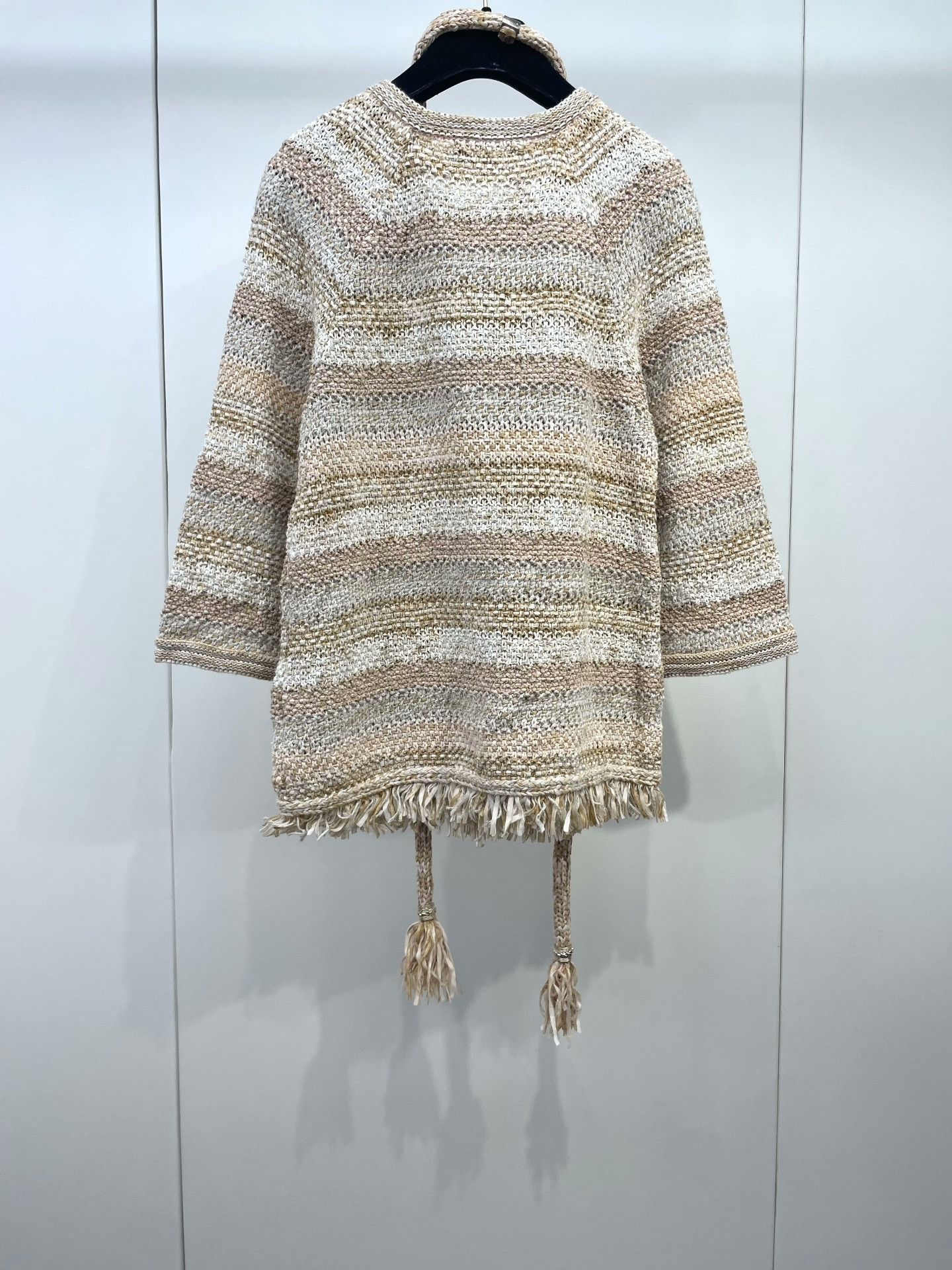 Chanel Chanel Greek Series Woven Fringe Jacket Size XXS / US 00 / IT 34 - 2 Thumbnail