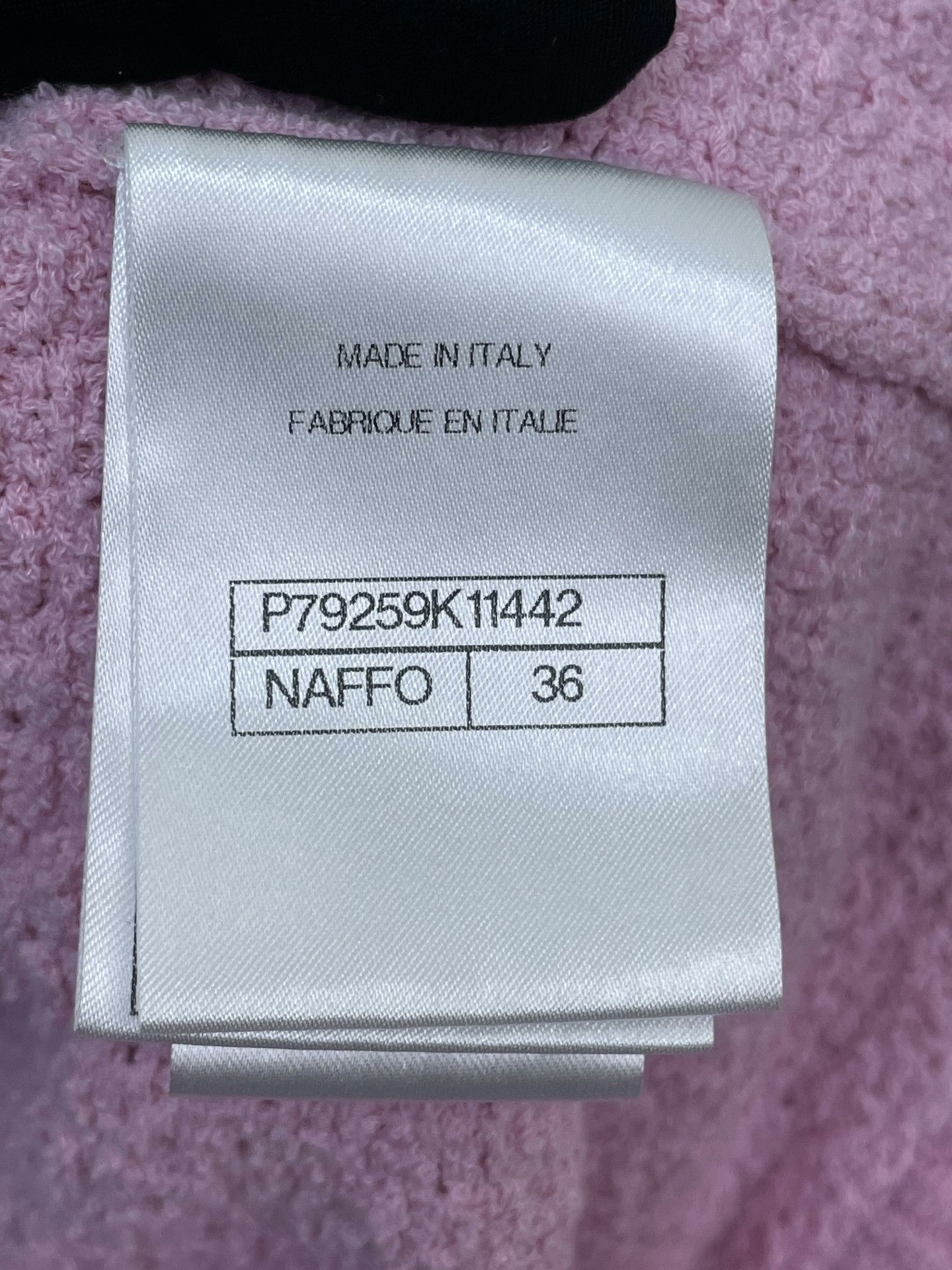 Chanel Chanel 25P Pink Peter Pan Collar Cardigan Size XS / US 0-2 / IT 36-38 - 8 Thumbnail