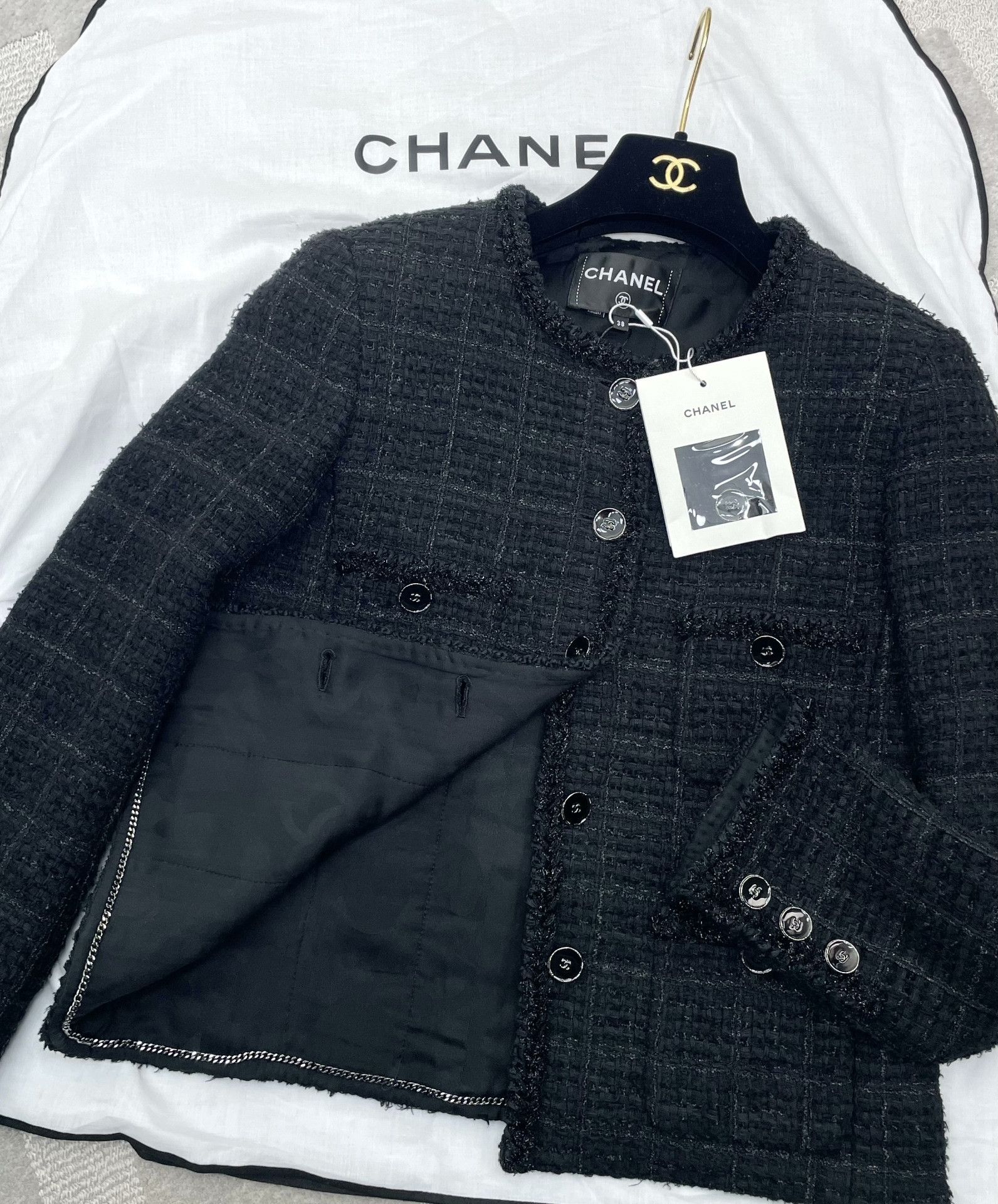 Chanel Chanel 25B Four-Pocket Trimmed Jacket Size XXS / US 00 / IT 34 - 4 Thumbnail