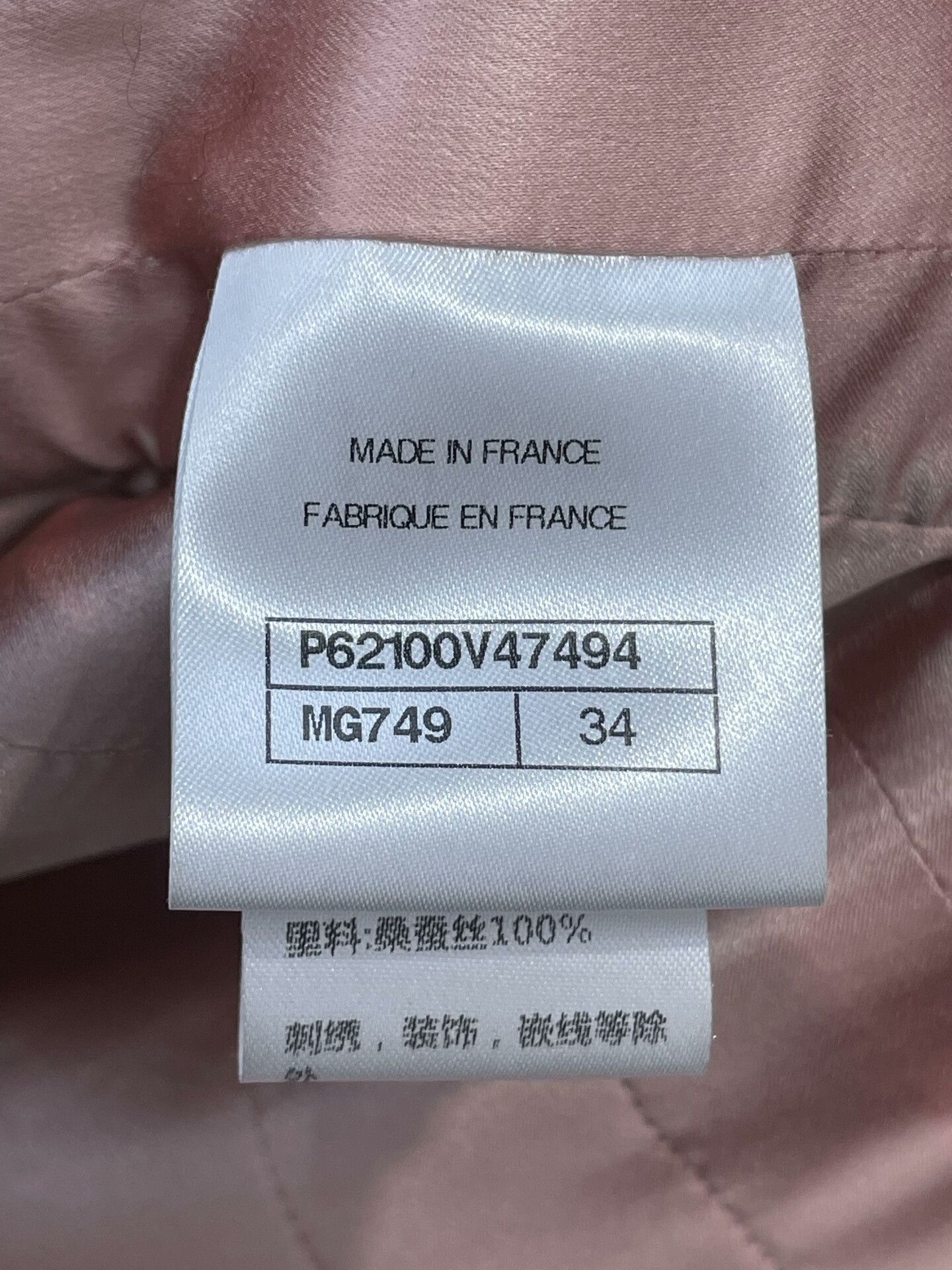 Chanel Chanel Gray Four-Pocket Chain Jacket Size XXS / US 00 / IT 34 - 6 Thumbnail