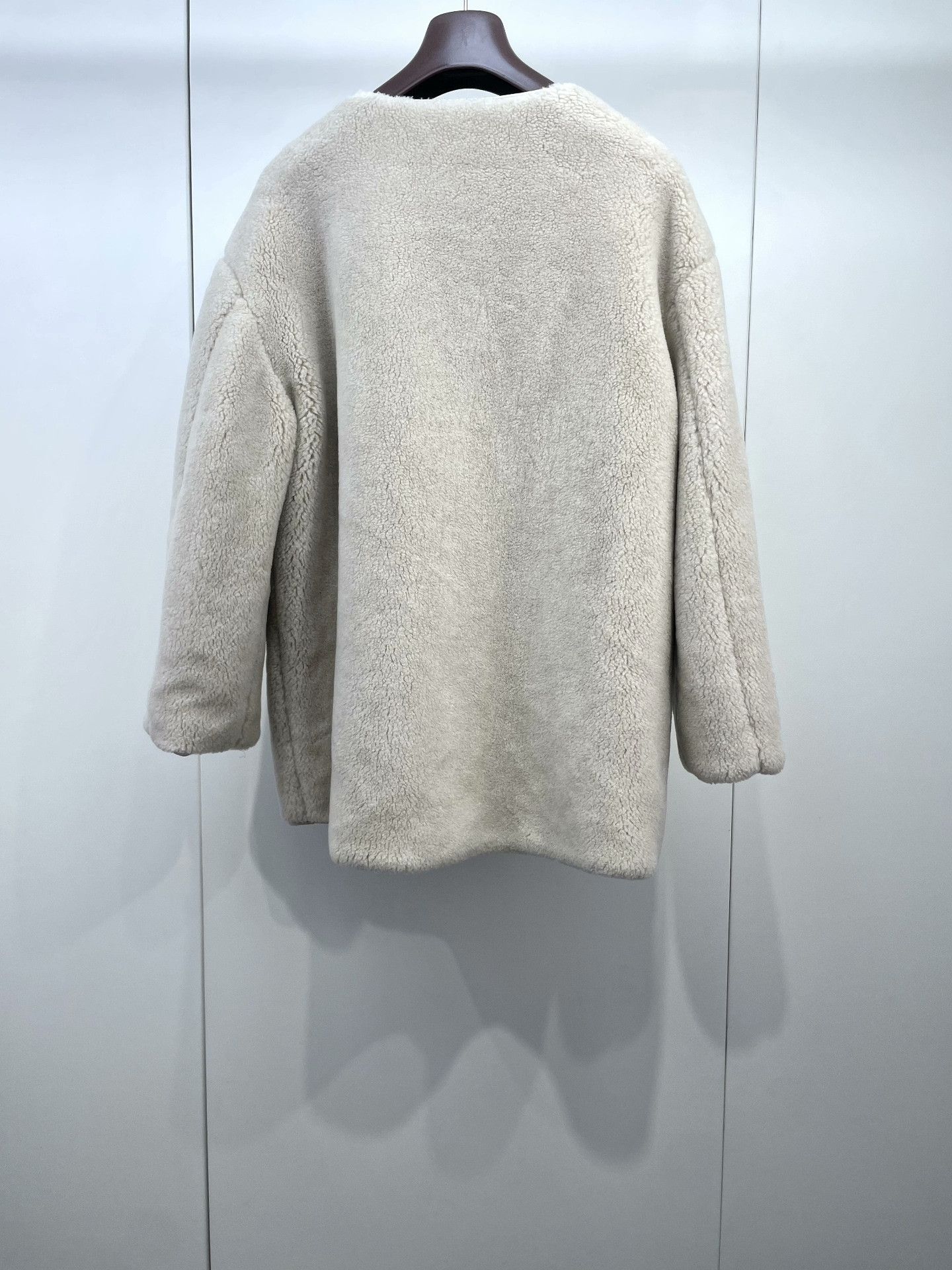 Loro Piana Loropiana Wool Blend Reversible Teddy Coat Size S / US 4 / IT 40 - 2 Thumbnail