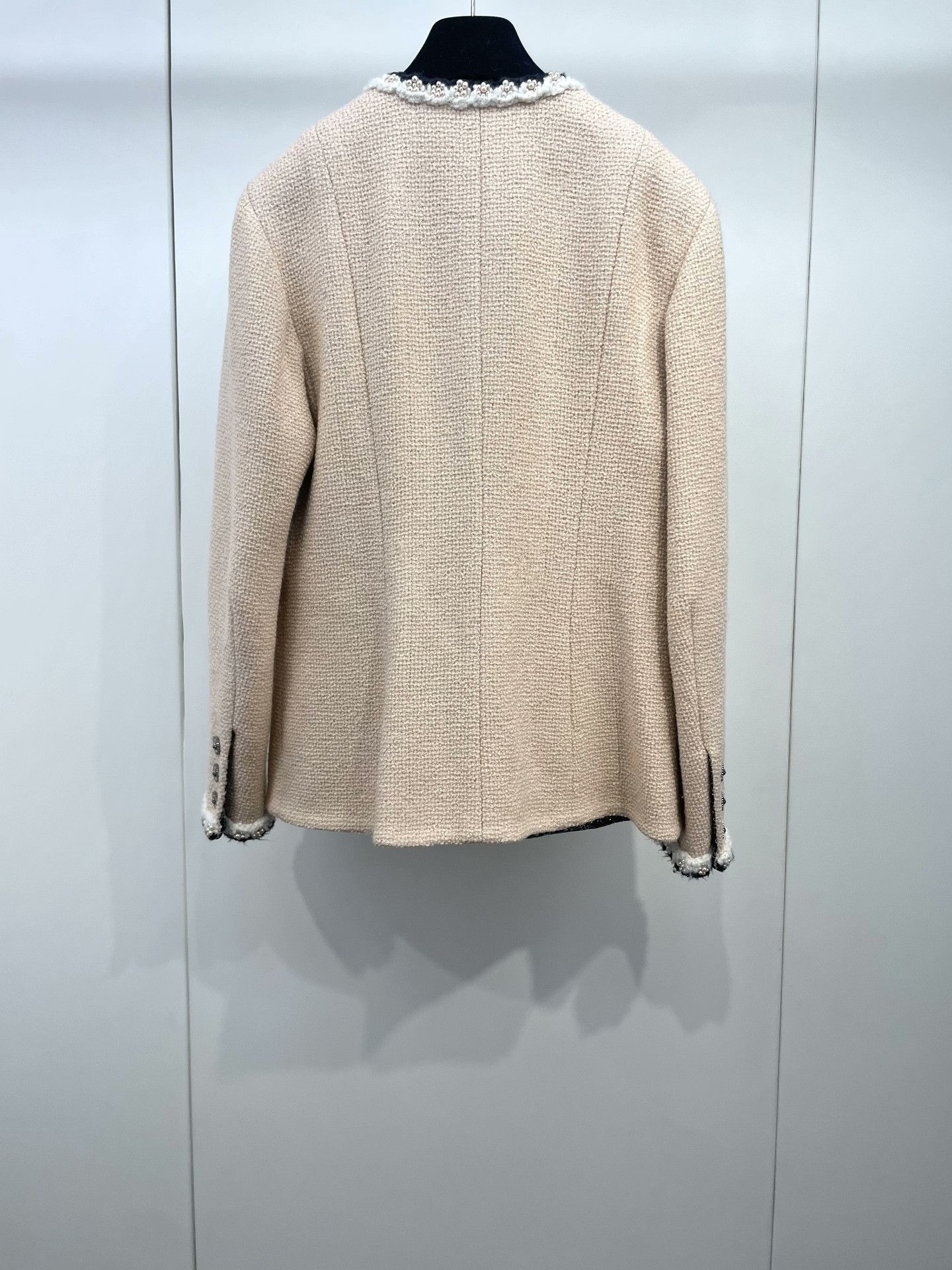 Chanel Chanel 24A Flower Pearl Trim Coat Size S / US 4 / IT 40 - 2 Thumbnail