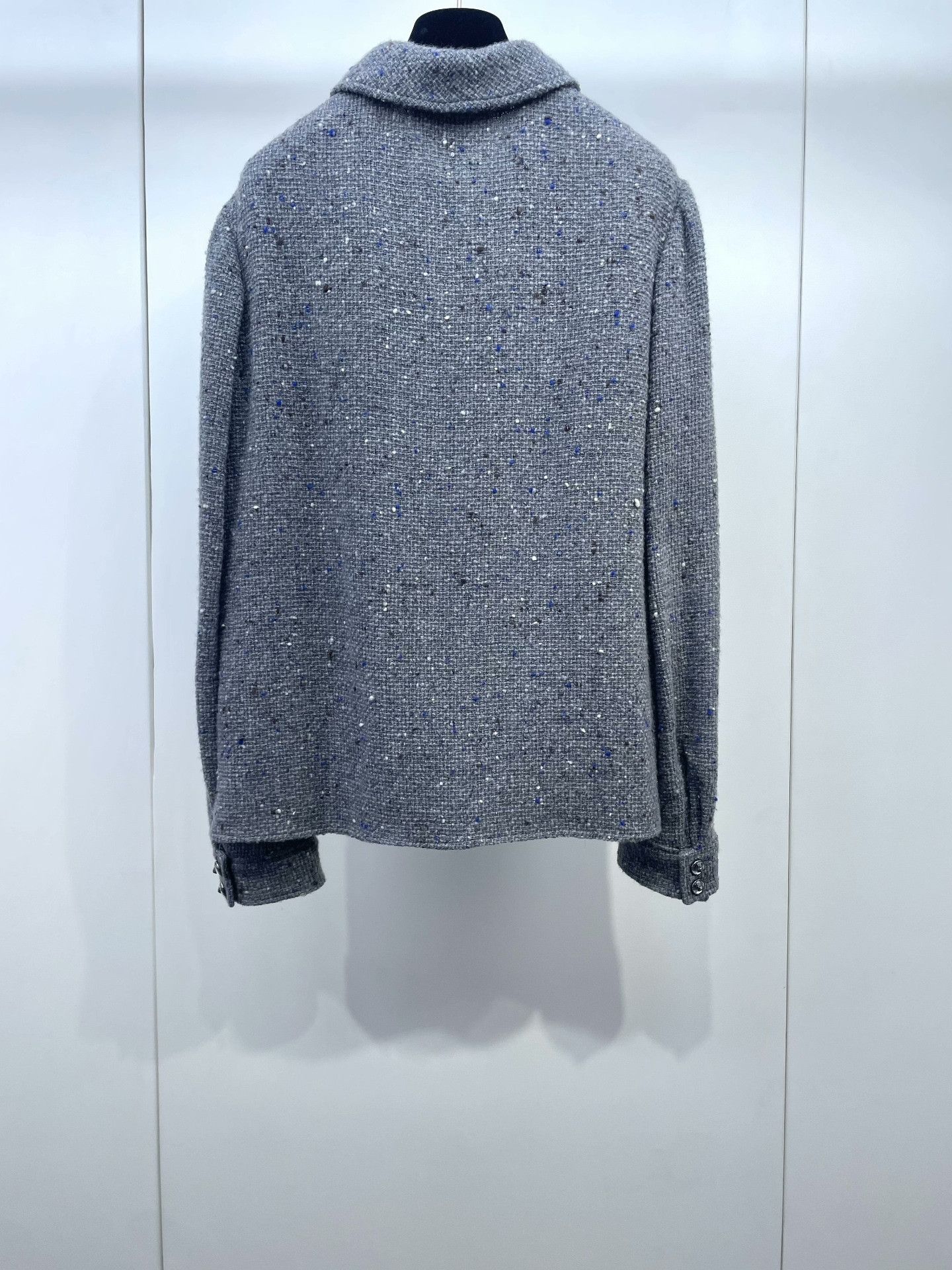Chanel Chanel 24A Lion Buckle Tweed Shirt Size US M / EU 48-50 / 2 - 2 Thumbnail
