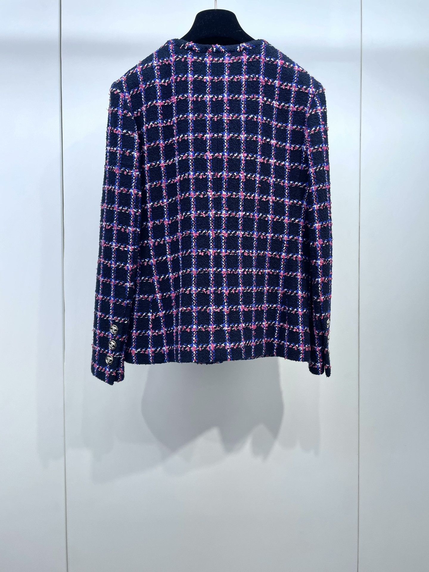 Chanel Chanel 24P Plaid Tweed Jacket Size XXS / US 00 / IT 34 - 2 Thumbnail