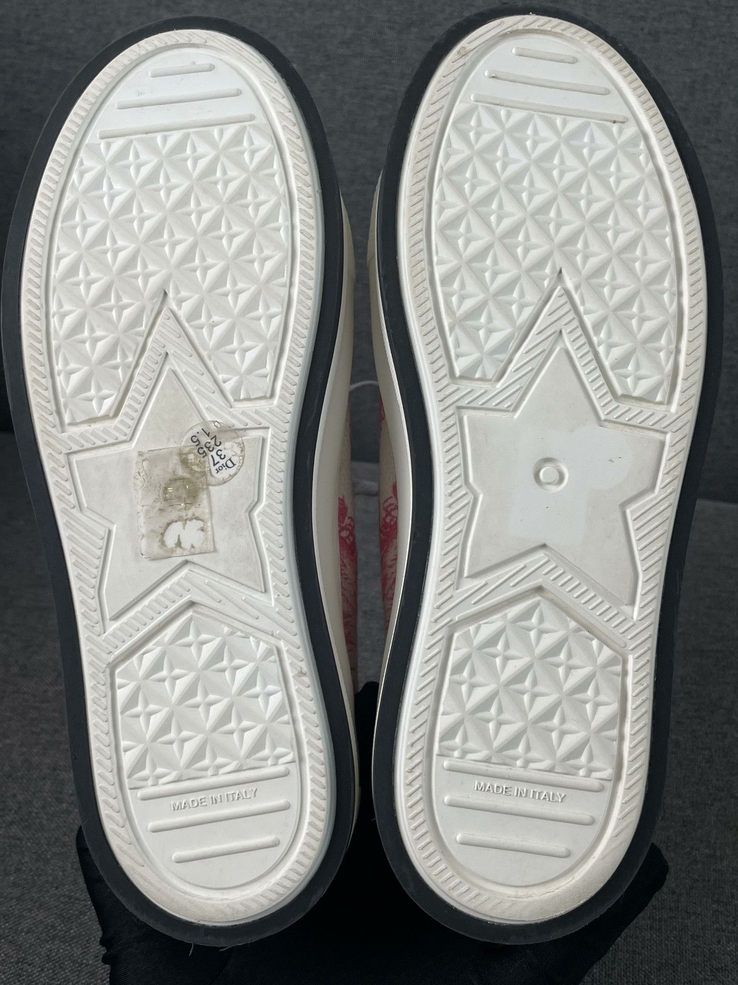 Dior Dior Pink Embroidered Casual Shoes Size US 6 / IT 36 - 7 Thumbnail
