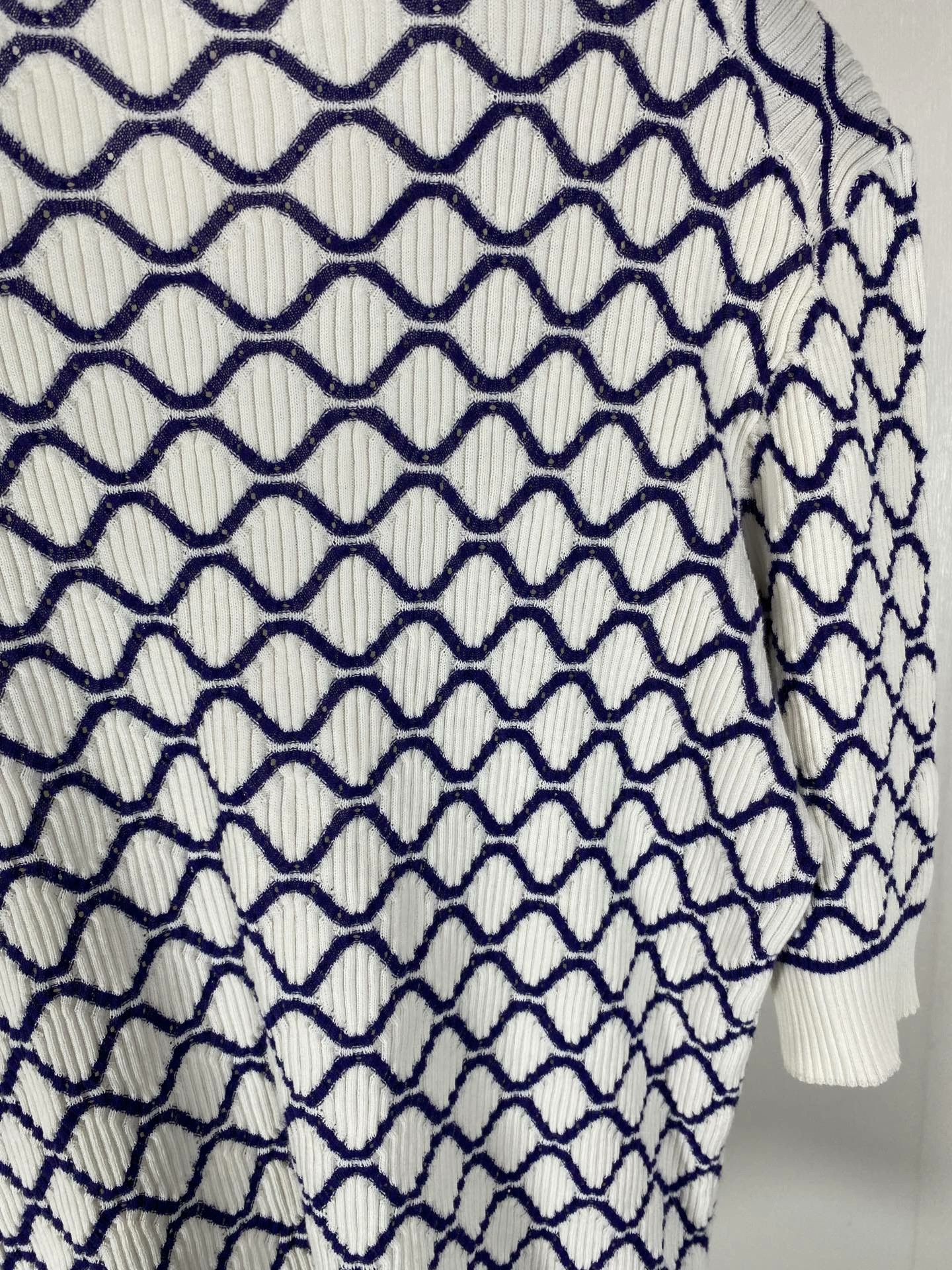 Chanel Chanel Pink Quilted Knit Short-Sleeve Top Size S / US 4 / IT 40 - 7 Thumbnail