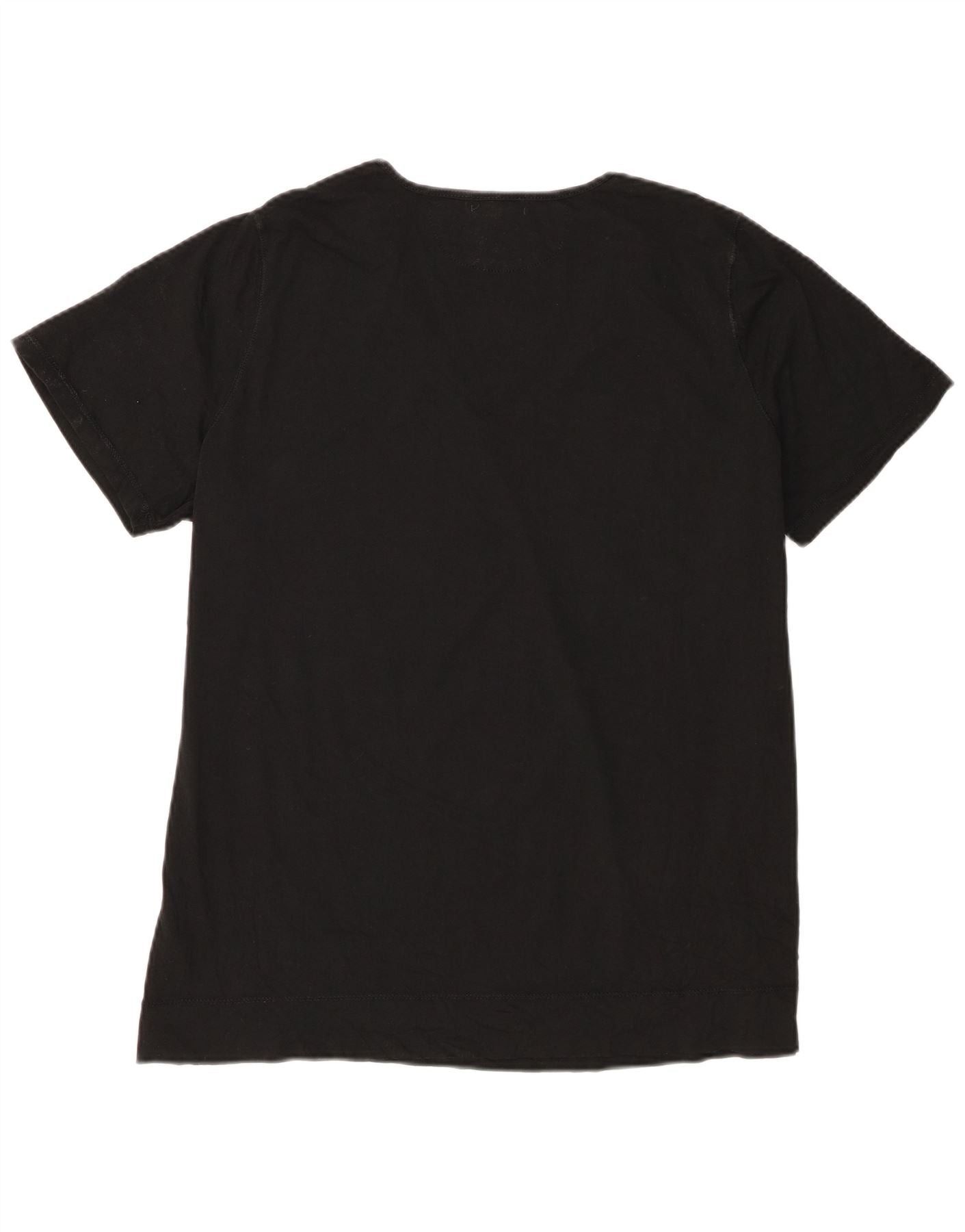 Ralph Lauren Womens T-Shirt Top UK 20 2XL Black Cotton Size XL / US 12-14 / IT 48-50 - 2 Thumbnail