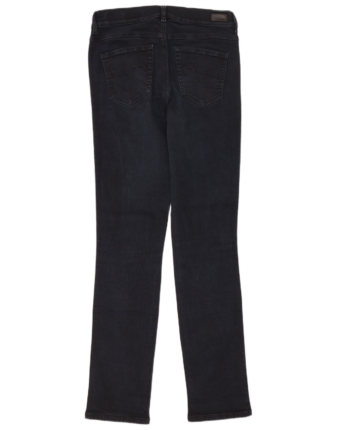 Diesel Womens Sandy Regular Slim Straight Jeans W28 L32 Navy Blue C Size 42" / US 20 - 2 Thumbnail