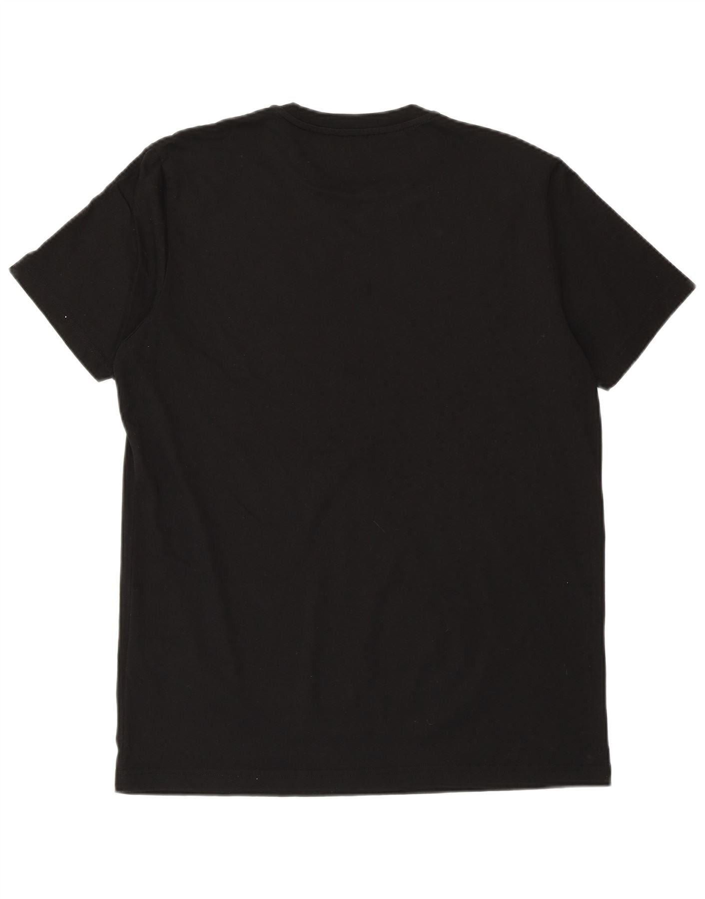 Diesel Mens Graphic T-Shirt Top Large Black Cotton Size US M / EU 48-50 / 2 - 2 Thumbnail