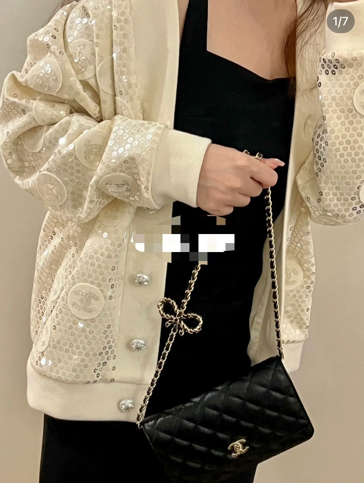 Chanel Chanel 23S Double C Sequin Jacket Size S / US 4 / IT 40 - 9 Thumbnail