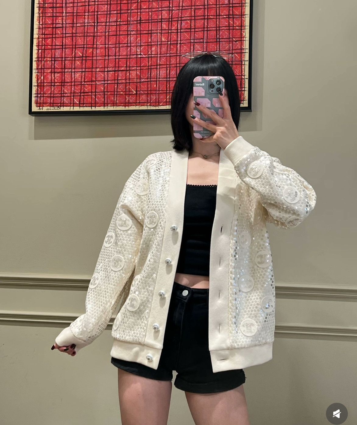 Chanel Chanel 23S Double C Sequin Jacket Size S / US 4 / IT 40 - 7 Thumbnail
