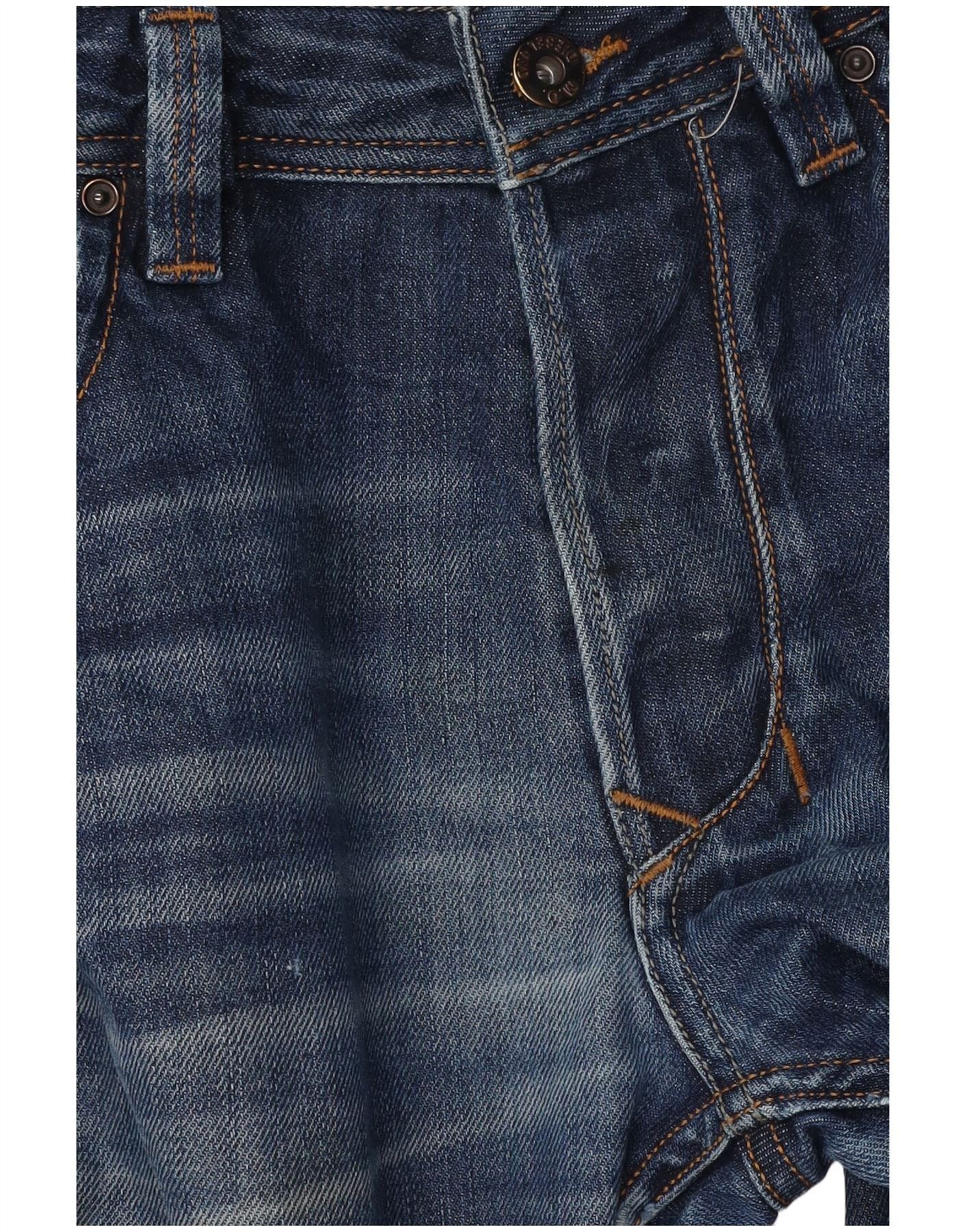 Diesel Mens Larkee Straight Jeans W34 L30 Blue Cotton Size US 34 / EU 50 - 5 Thumbnail