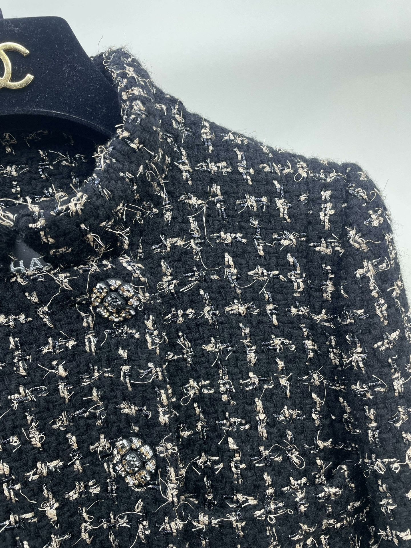 Chanel Chanel 22K Stand Collar Tweed Jacket Size XXS / US 00 / IT 34 - 5 Thumbnail