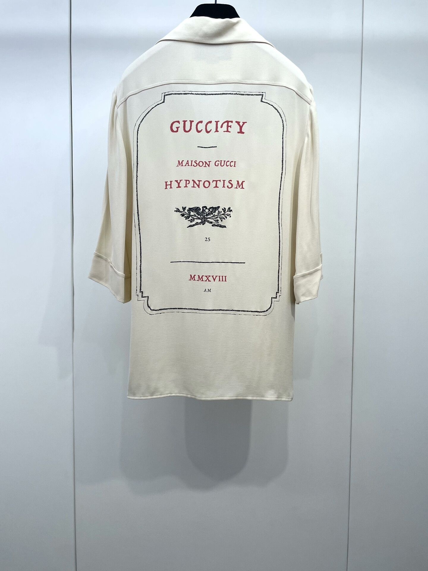 Gucci Gucci Printed Letter Loose Shirt Size S / US 4 / IT 40 - 2 Thumbnail