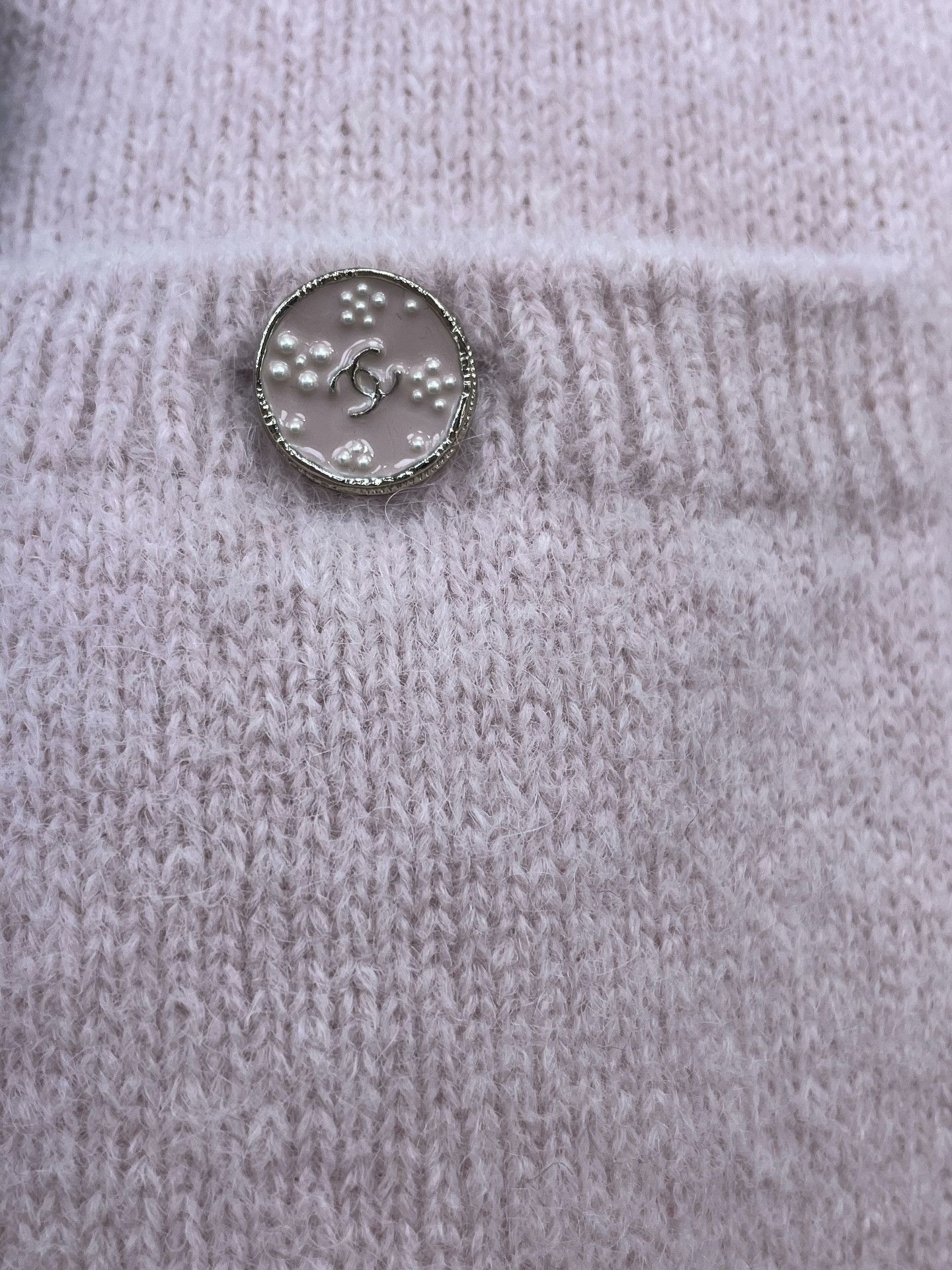 Chanel Chanel 25B Pink Crochet Knit Skirt Size 38" / US 16 / IT 52 - 4 Thumbnail