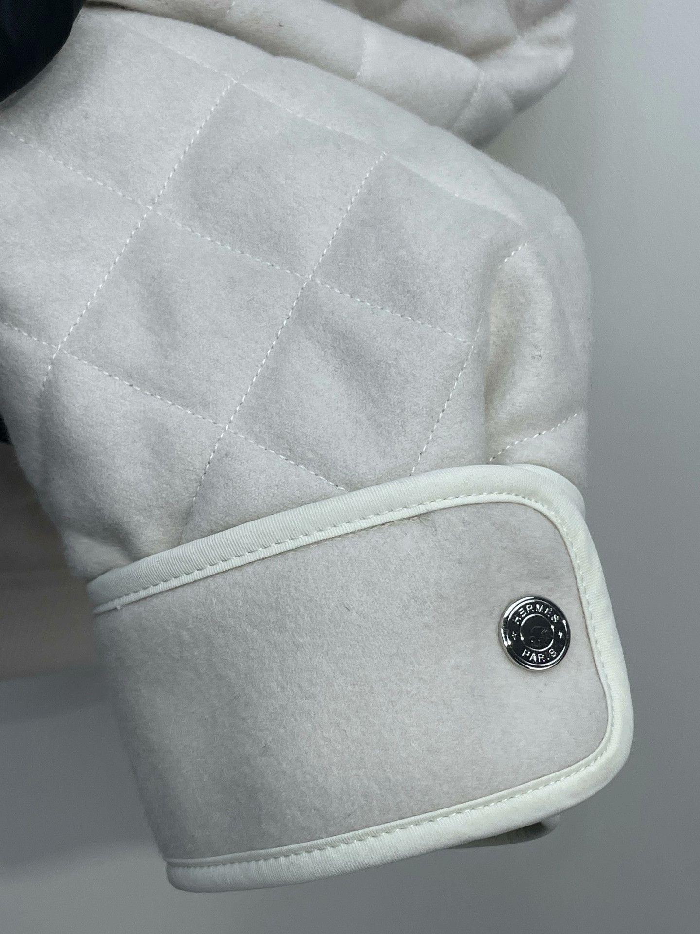 Hermes Hermes Lamb Wool Collar Wool Jacket Size S / US 4 / IT 40 - 3 Thumbnail