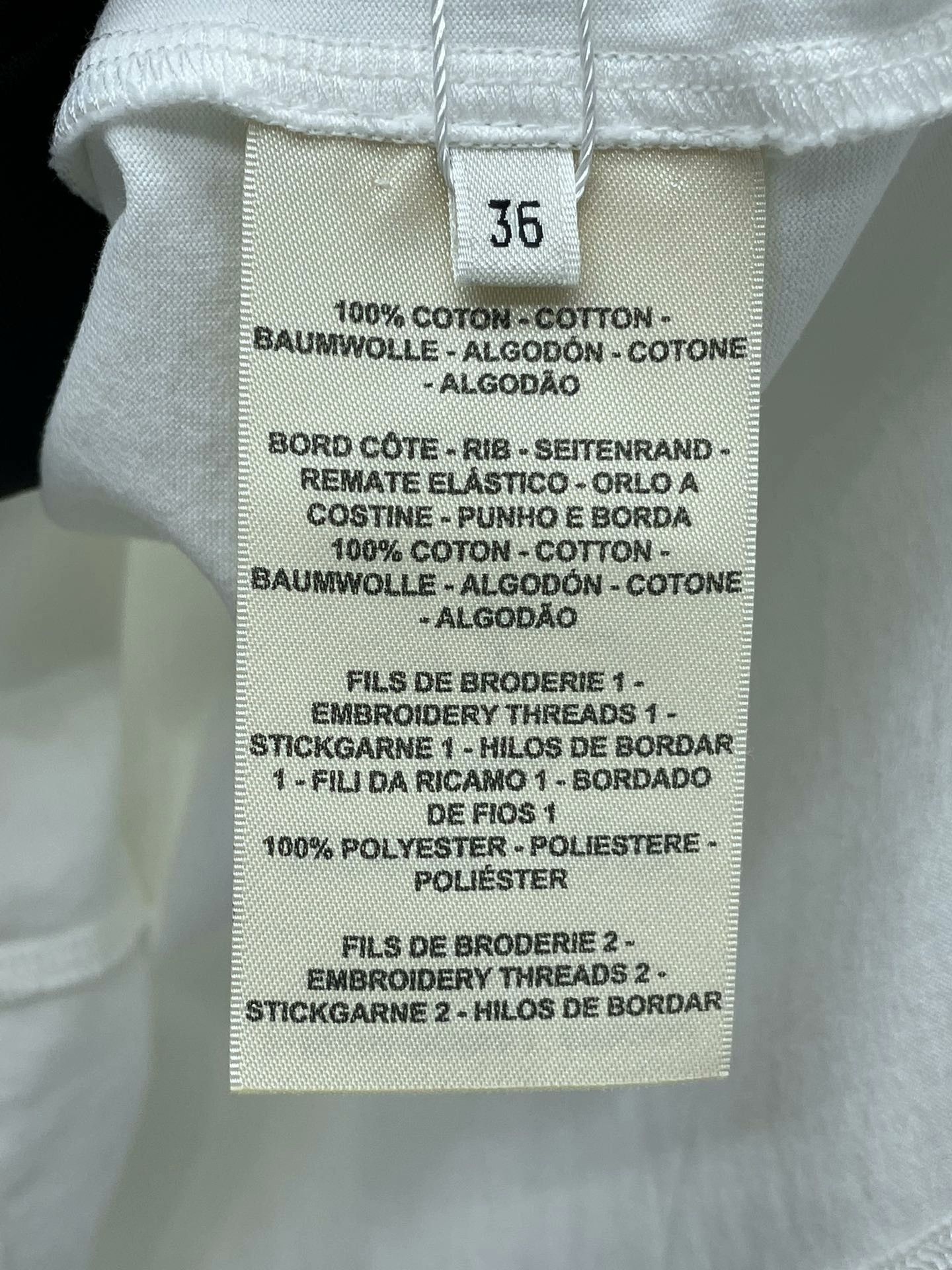 Hermes Hermes White Short-Sleeve T-Shirt Size XS / US 0-2 / IT 36-38 - 6 Thumbnail