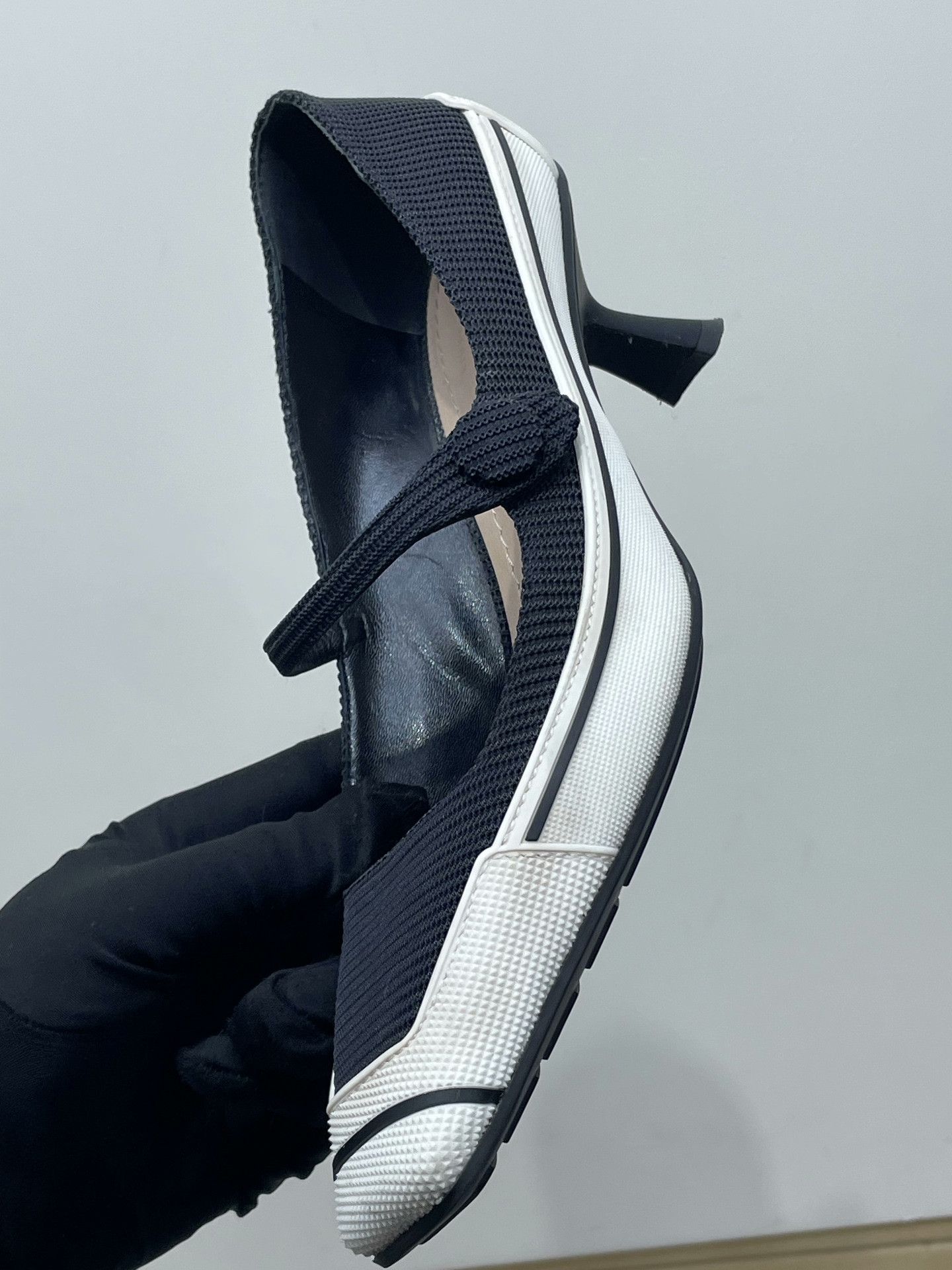 Dior Dior Black White Colorblock High Heels Size US 7.5 / IT 37.5 - 3 Thumbnail