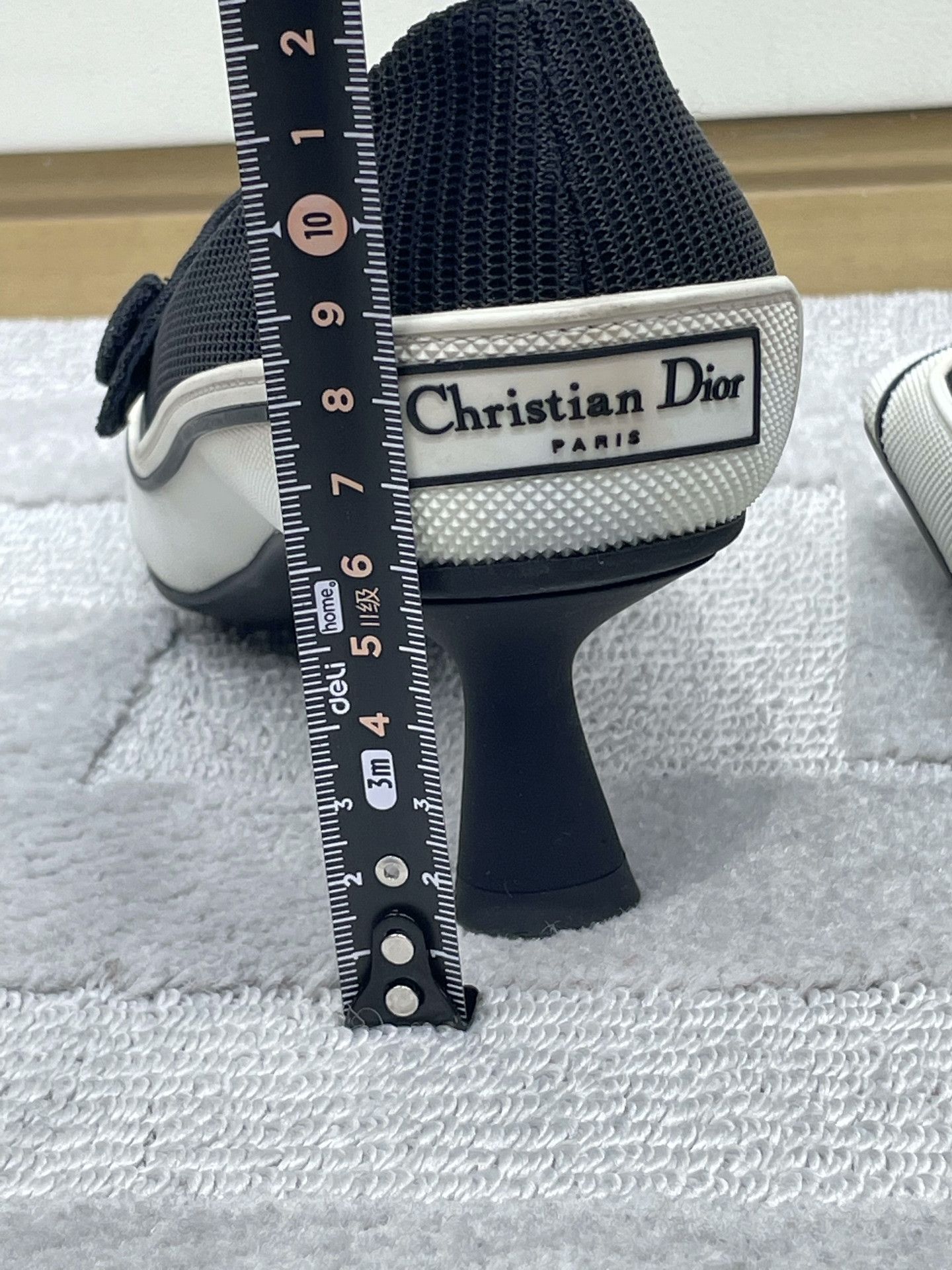Dior Dior Black White Colorblock High Heels Size US 7.5 / IT 37.5 - 7 Thumbnail