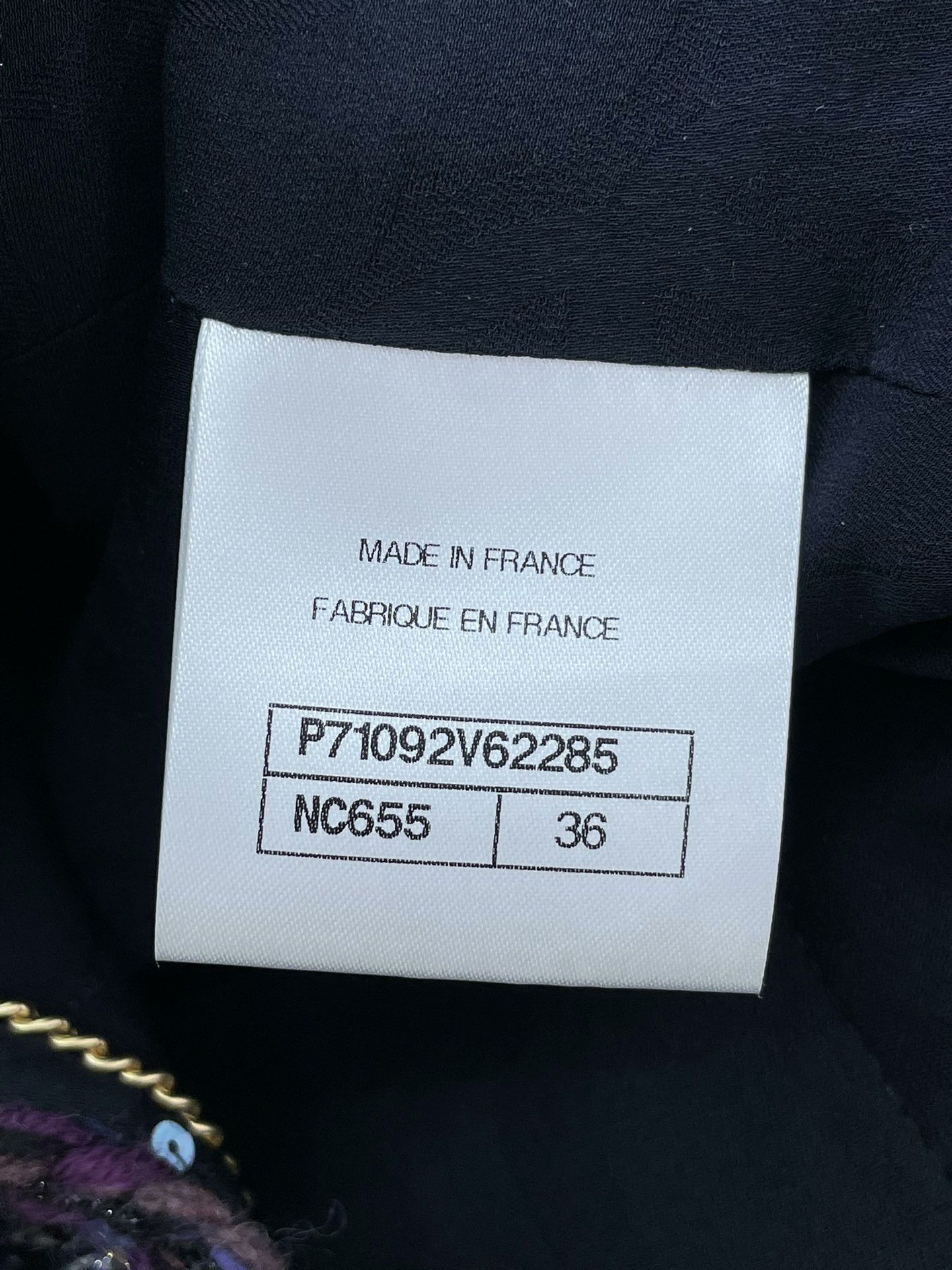 Chanel CHANEL Women's Sequin Knit Jacket Size XS / US 0-2 / IT 36-38 - 6 Thumbnail