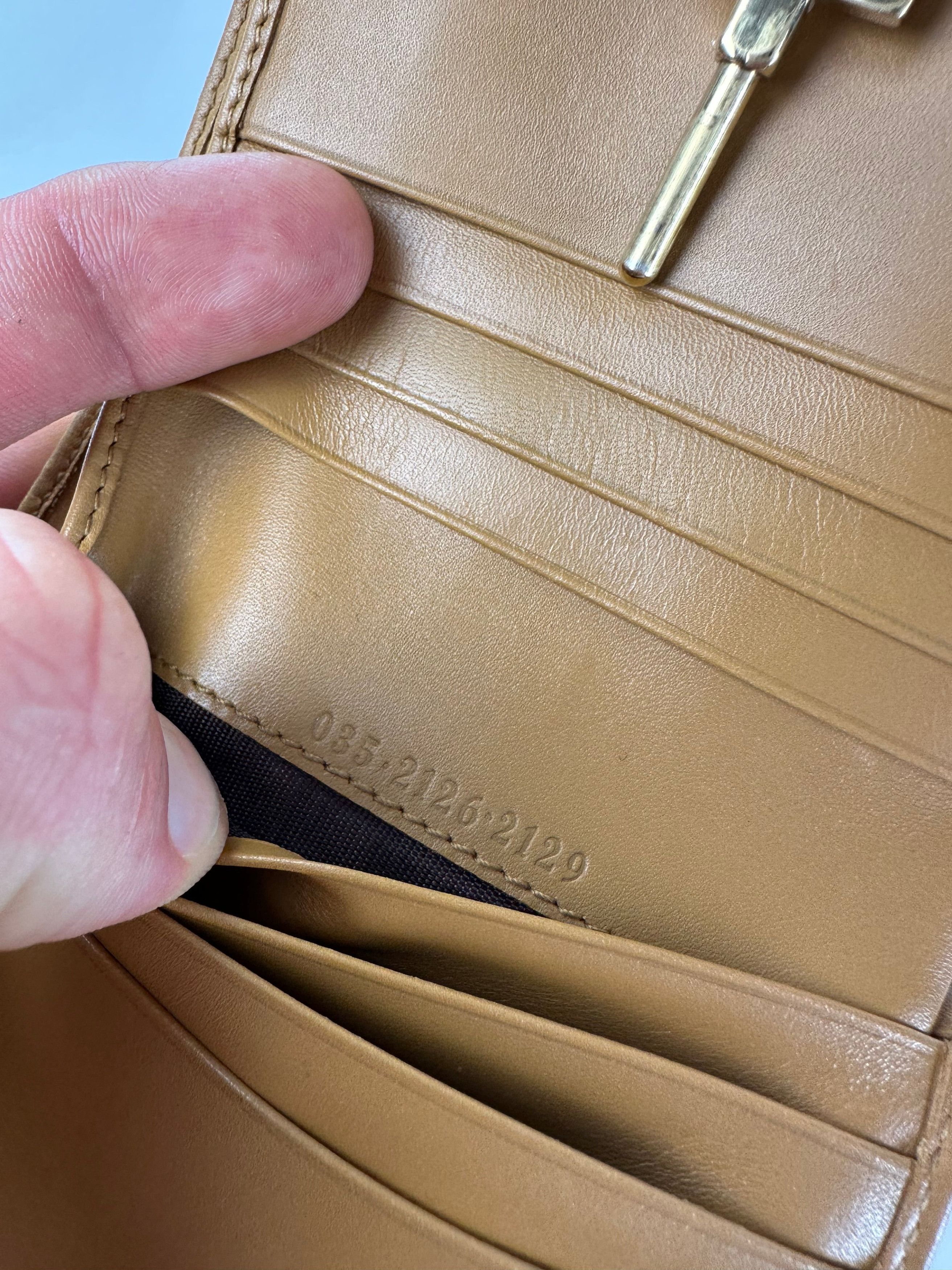 Gucci Vintage Jackie Suede Leather Wallet Pink Beige Size ONE SIZE - 8 Thumbnail