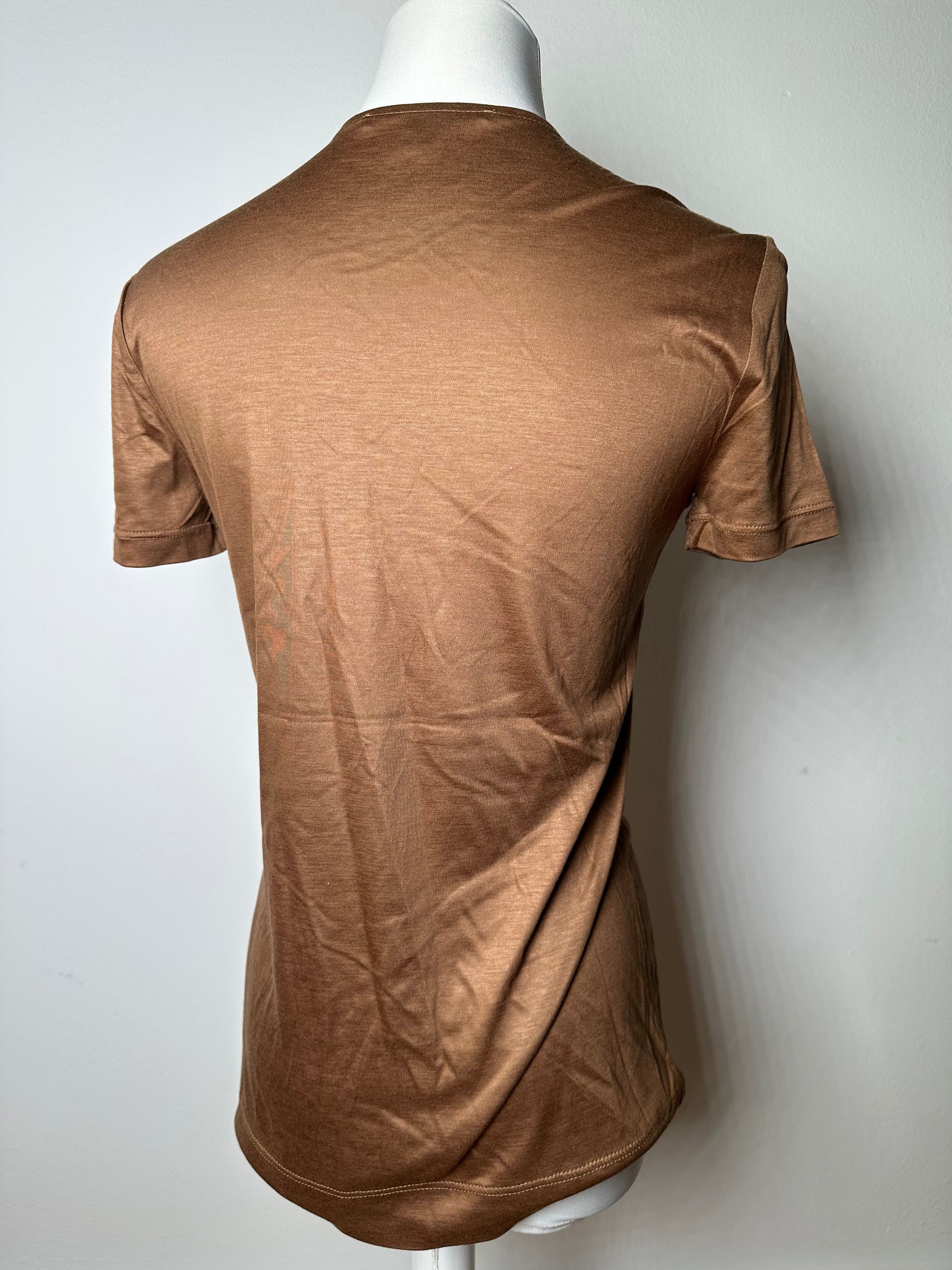 Gucci Vintage GG Shirt Brown M Size S / US 4 / IT 40 - 14 Thumbnail