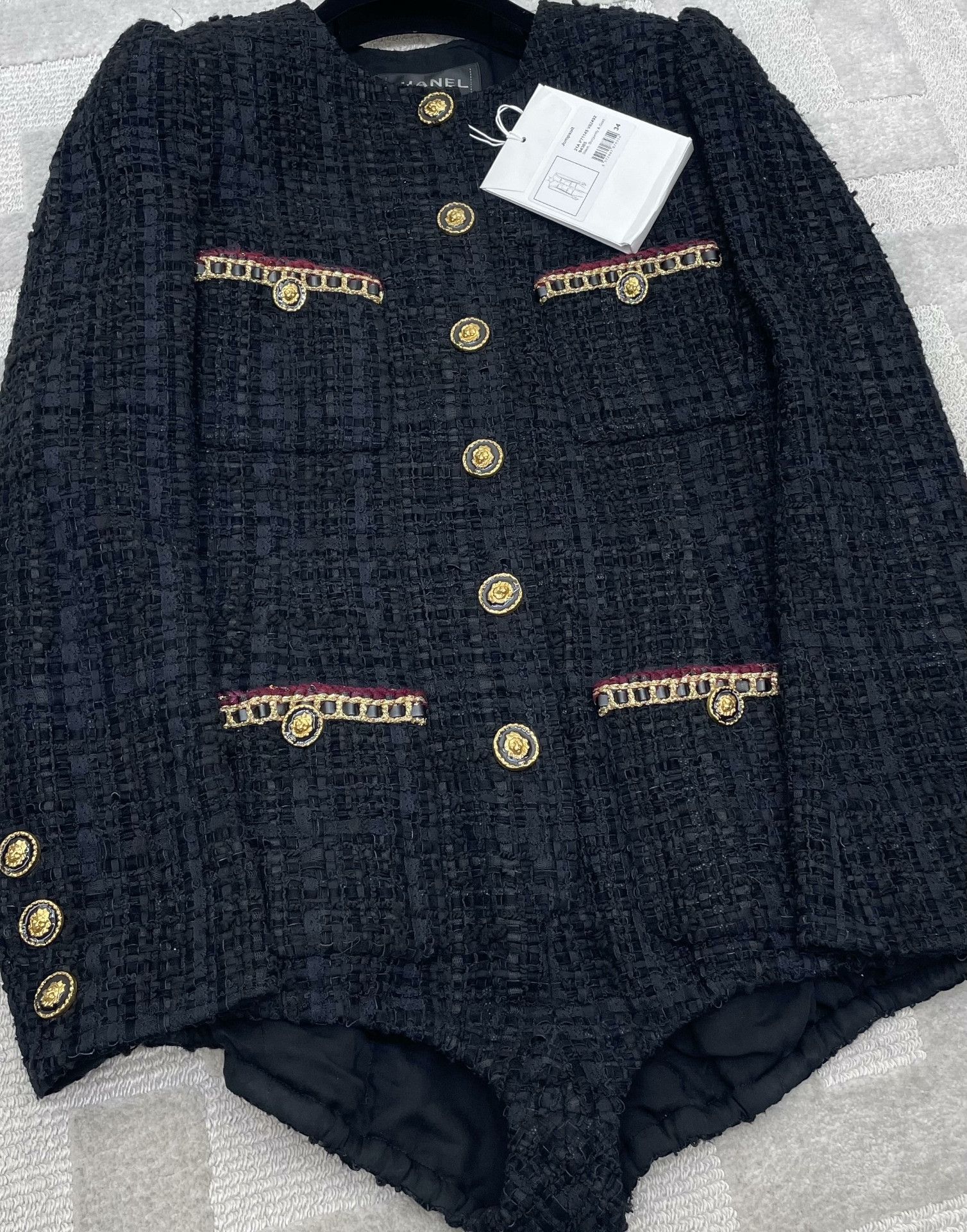 Chanel Chanel 21A Four-Pocket Jumpsuit Size XXS / US 00 / IT 34 - 4 Thumbnail