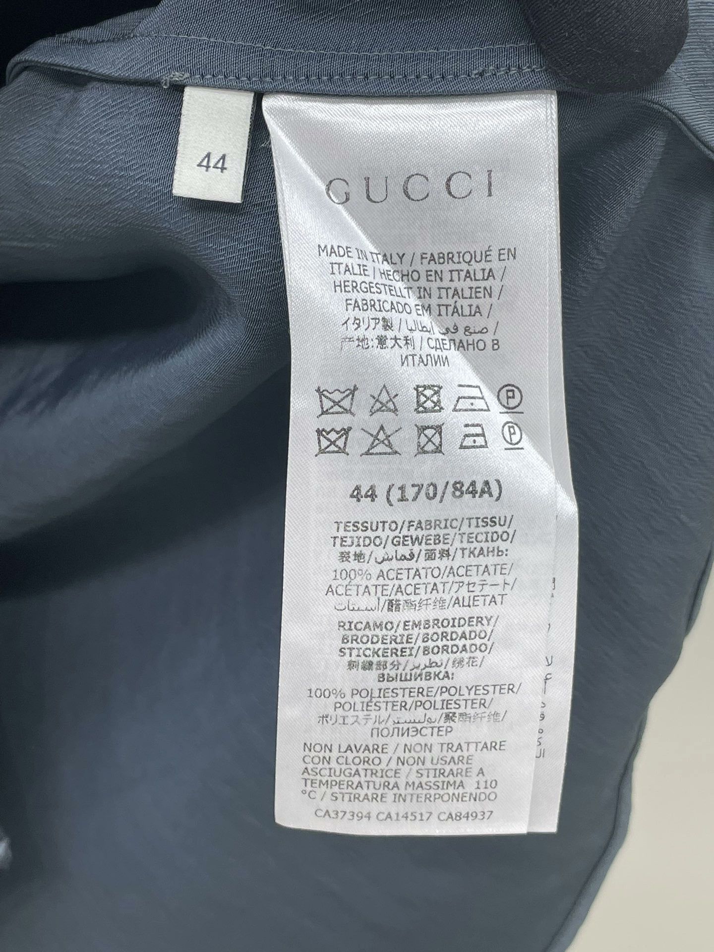Gucci Gucci Men's Short-Sleeve Top Size US S / EU 44-46 / 1 - 6 Thumbnail