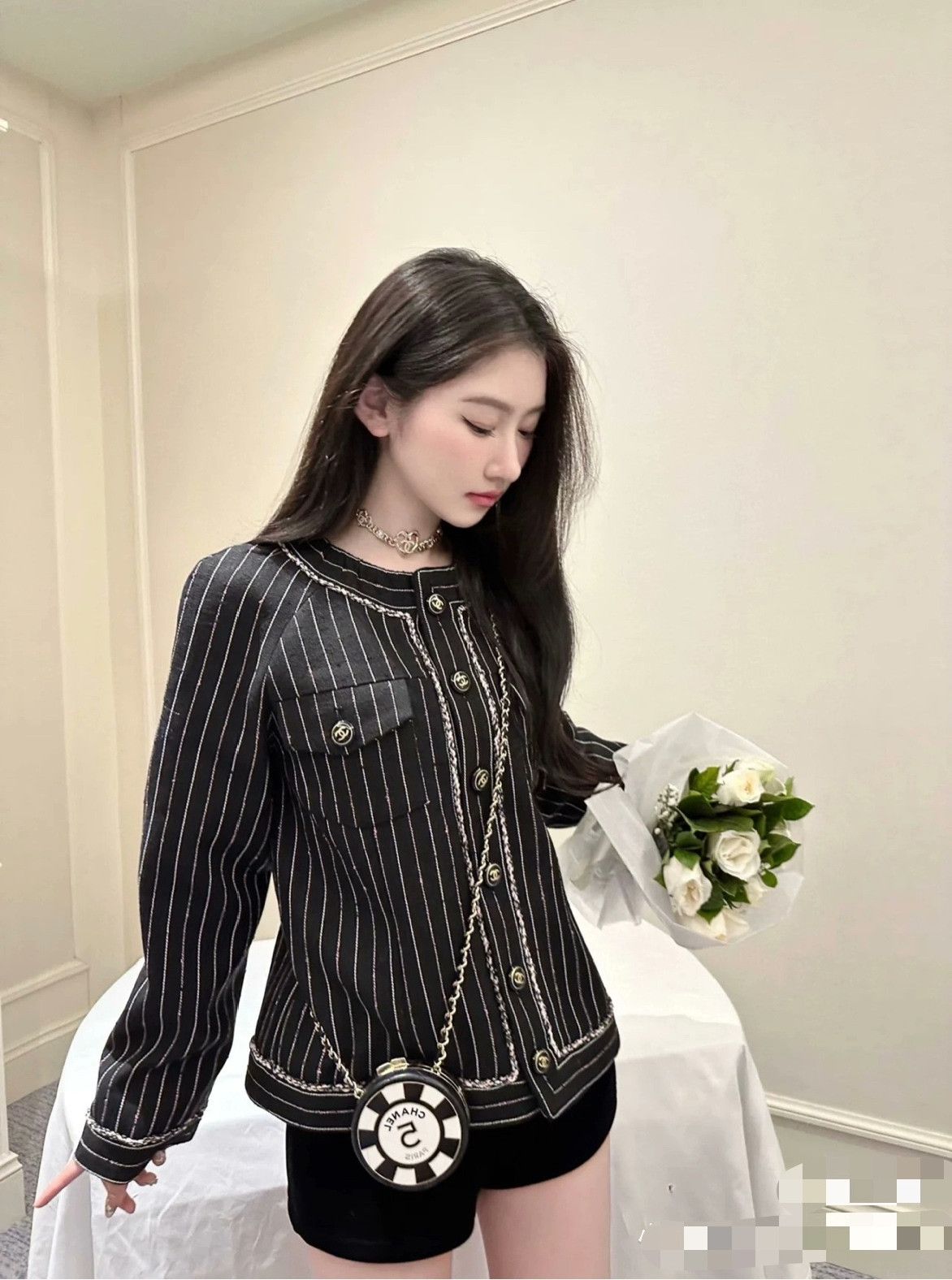 Chanel Chanel 23P Vertical Stripe Jacket Size XS / US 0-2 / IT 36-38 - 9 Thumbnail