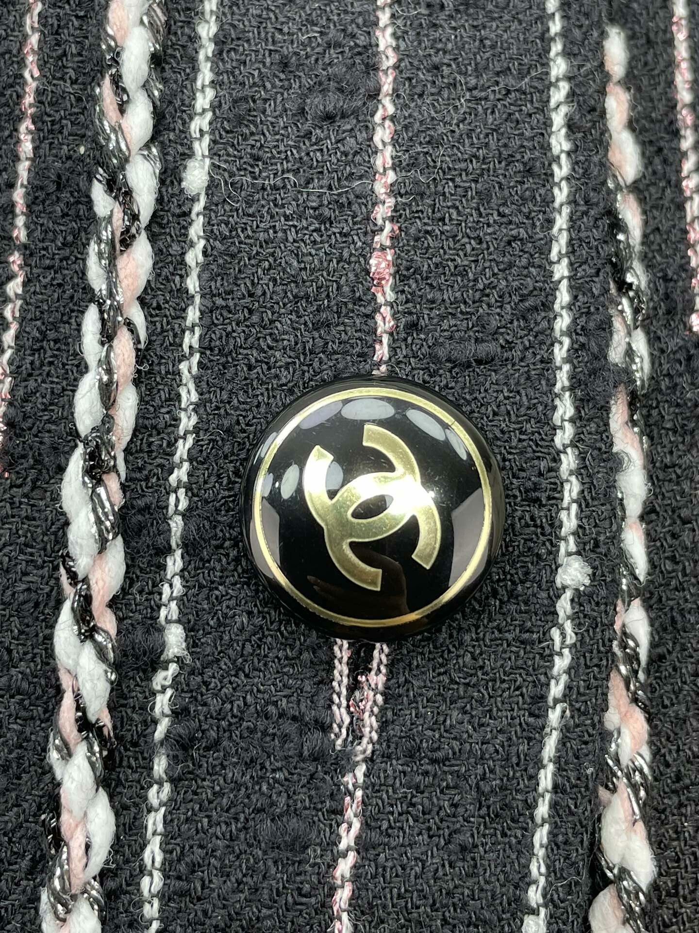 Chanel Chanel 23P Vertical Stripe Jacket Size XS / US 0-2 / IT 36-38 - 4 Thumbnail
