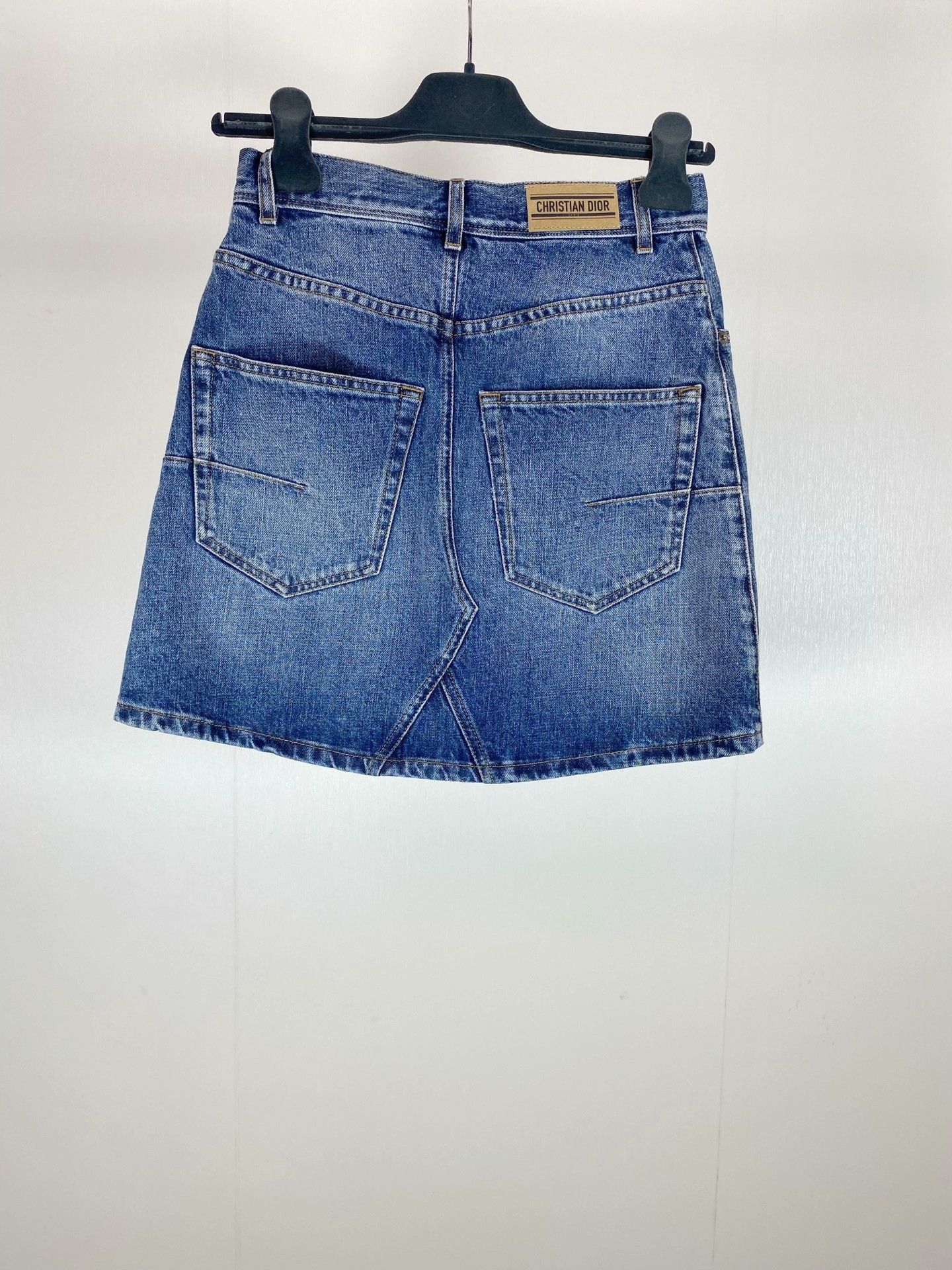 Dior Dior 25 Denim Skirt Size 34" / US 12 / IT 48 - 2 Thumbnail