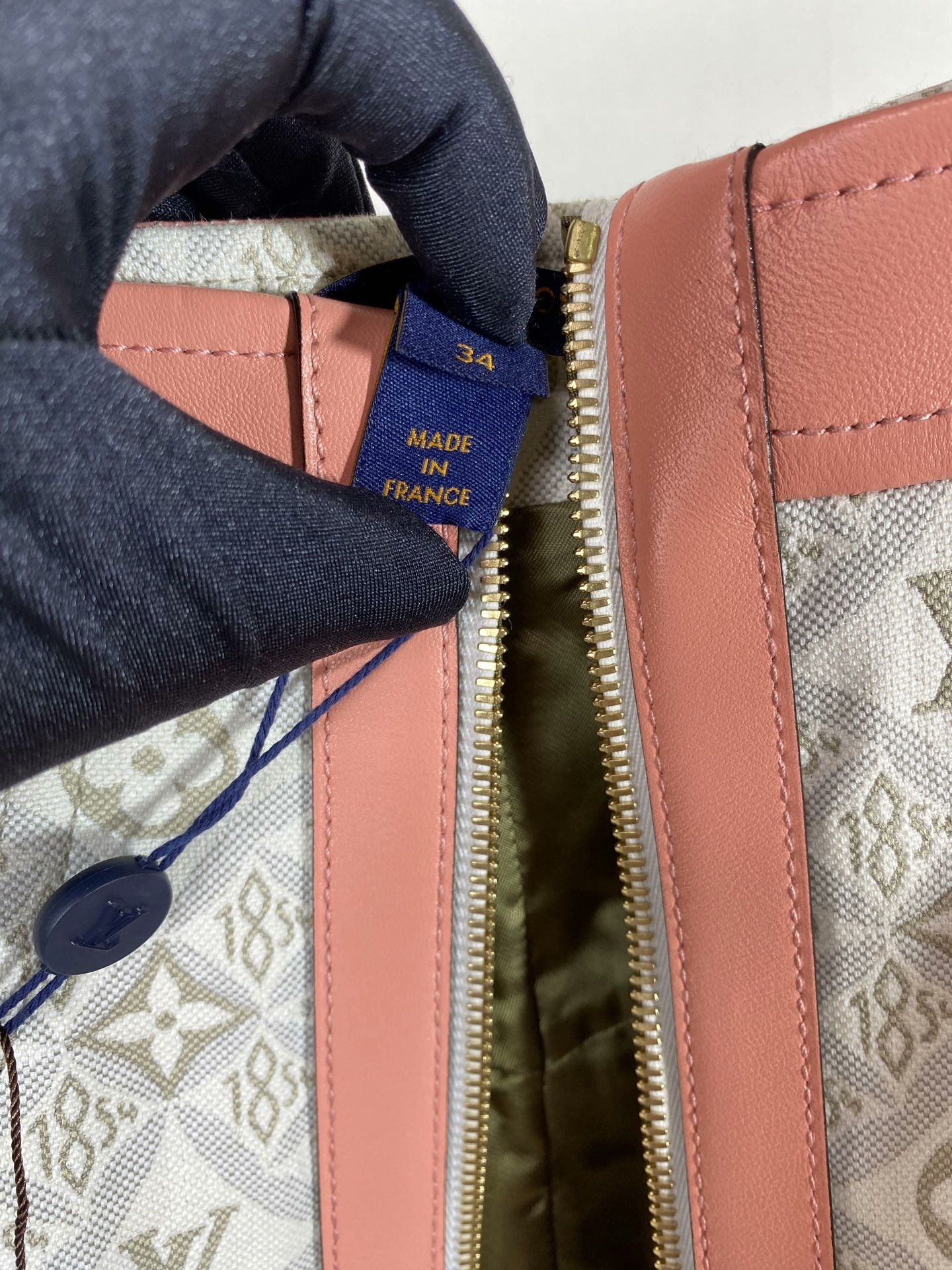 Louis Vuitton LV Monogram Patchwork Leather Skirt Size 34" / US 12 / IT 48 - 7 Thumbnail