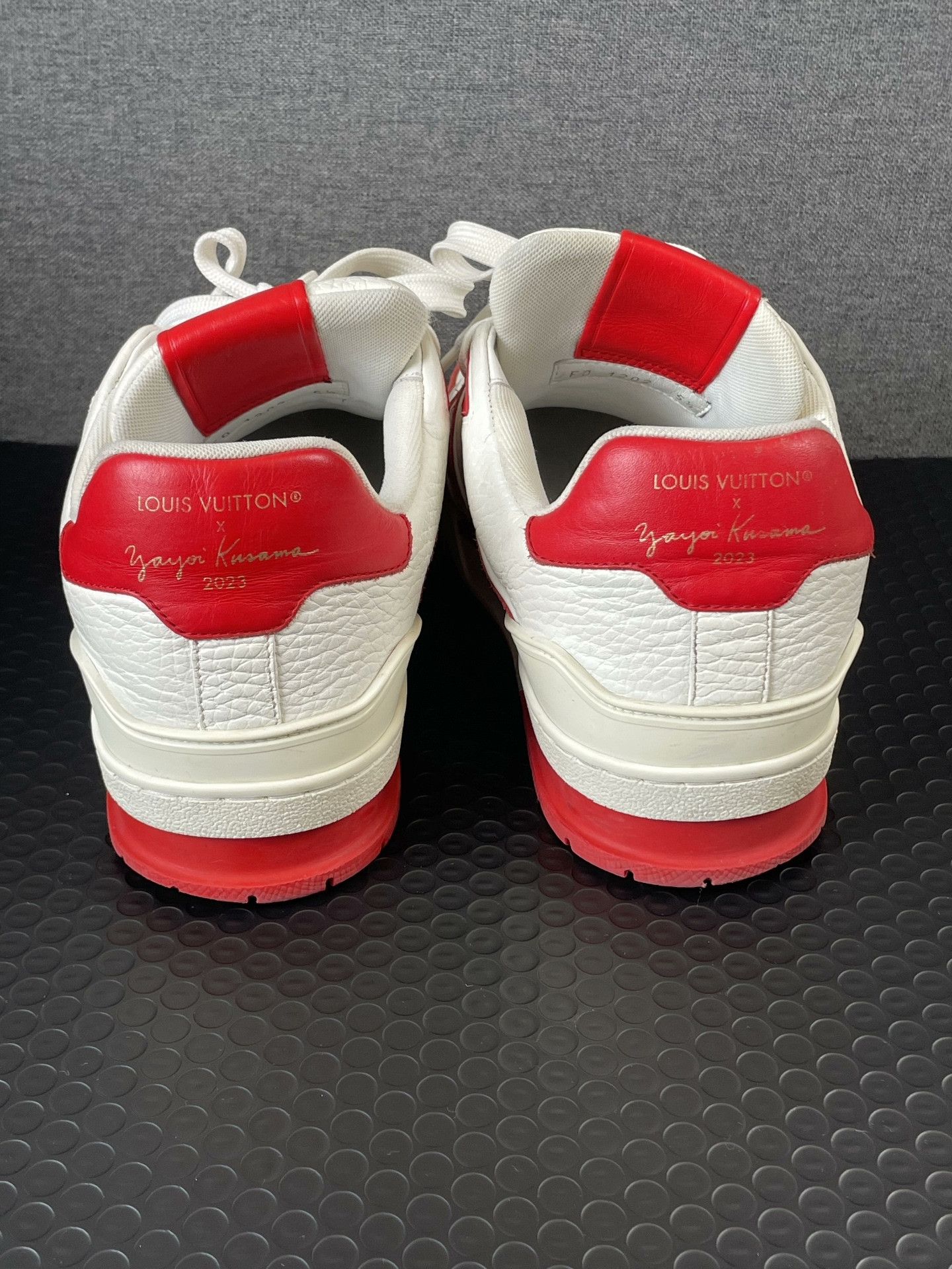 Louis Vuitton LV Yayoi Kusama Trainer Sneakers Size US 5.5 / EU 38 - 3 Thumbnail