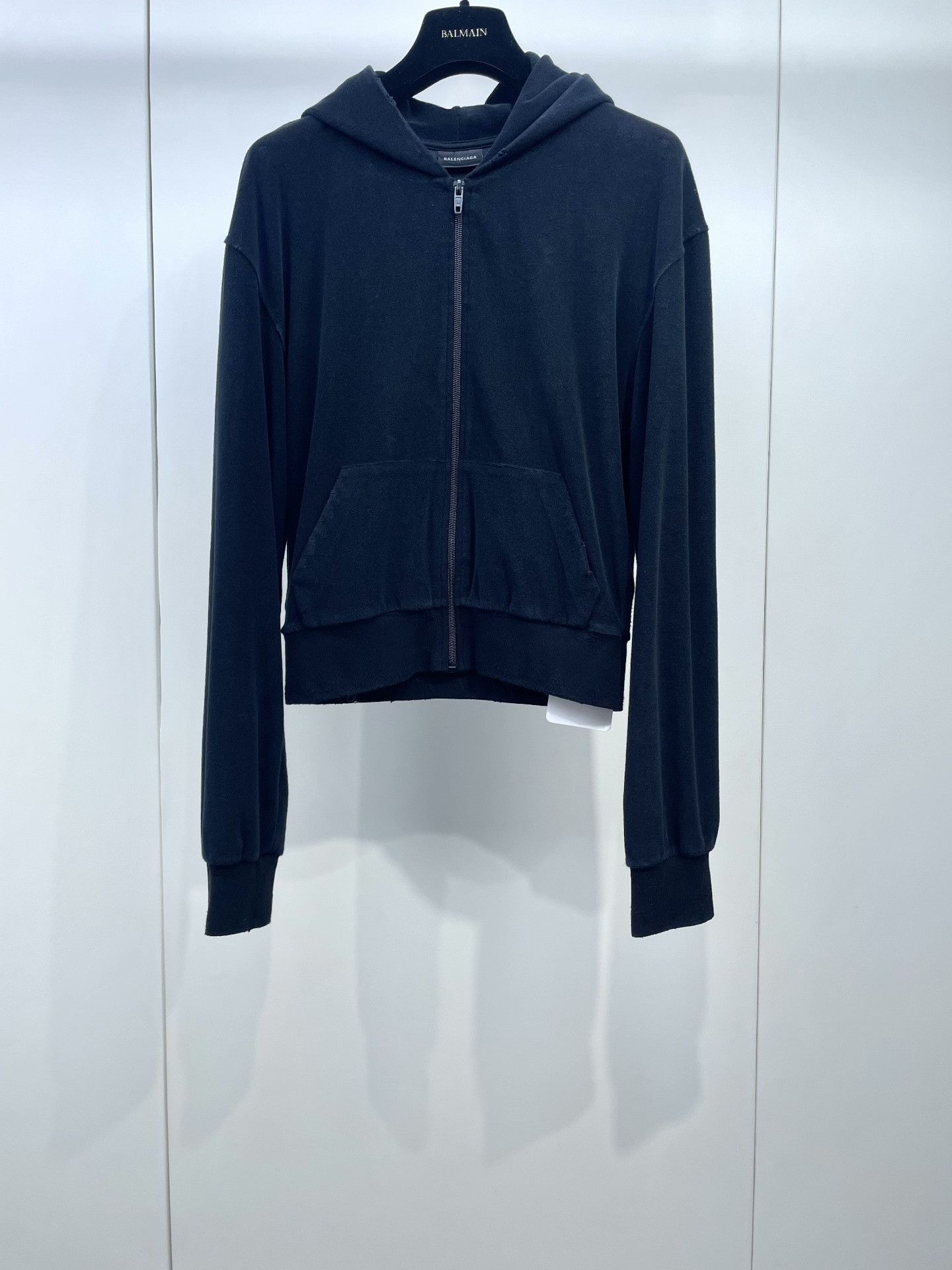 Balenciaga Balenciaga Crown Rhinestone Long-sleeve Hoodie Size XS / US 0-2 / IT 36-38 - 2 Thumbnail