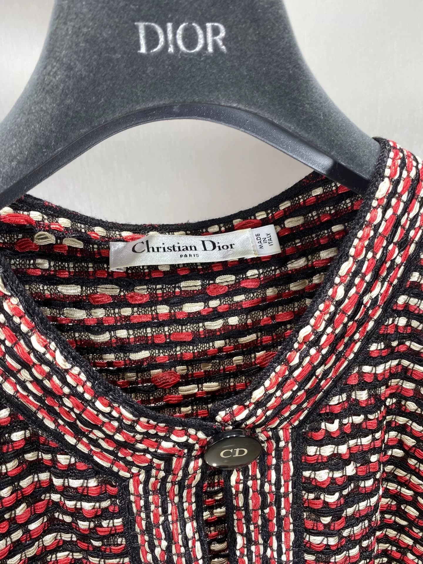 Dior Dior Heavy Craftsmanship Lace Knit Cardigan Size XS / US 0-2 / IT 36-38 - 5 Thumbnail