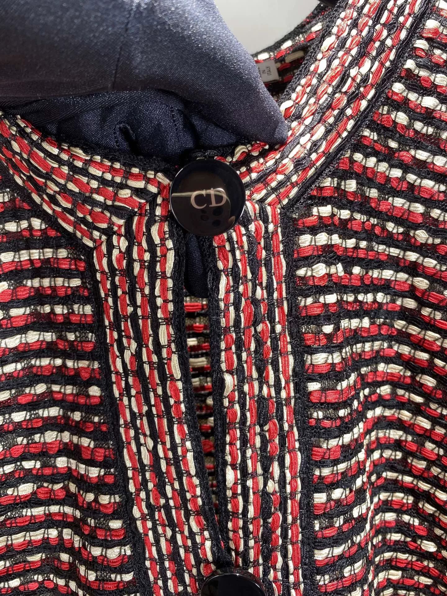 Dior Dior Heavy Craftsmanship Lace Knit Cardigan Size XS / US 0-2 / IT 36-38 - 3 Thumbnail