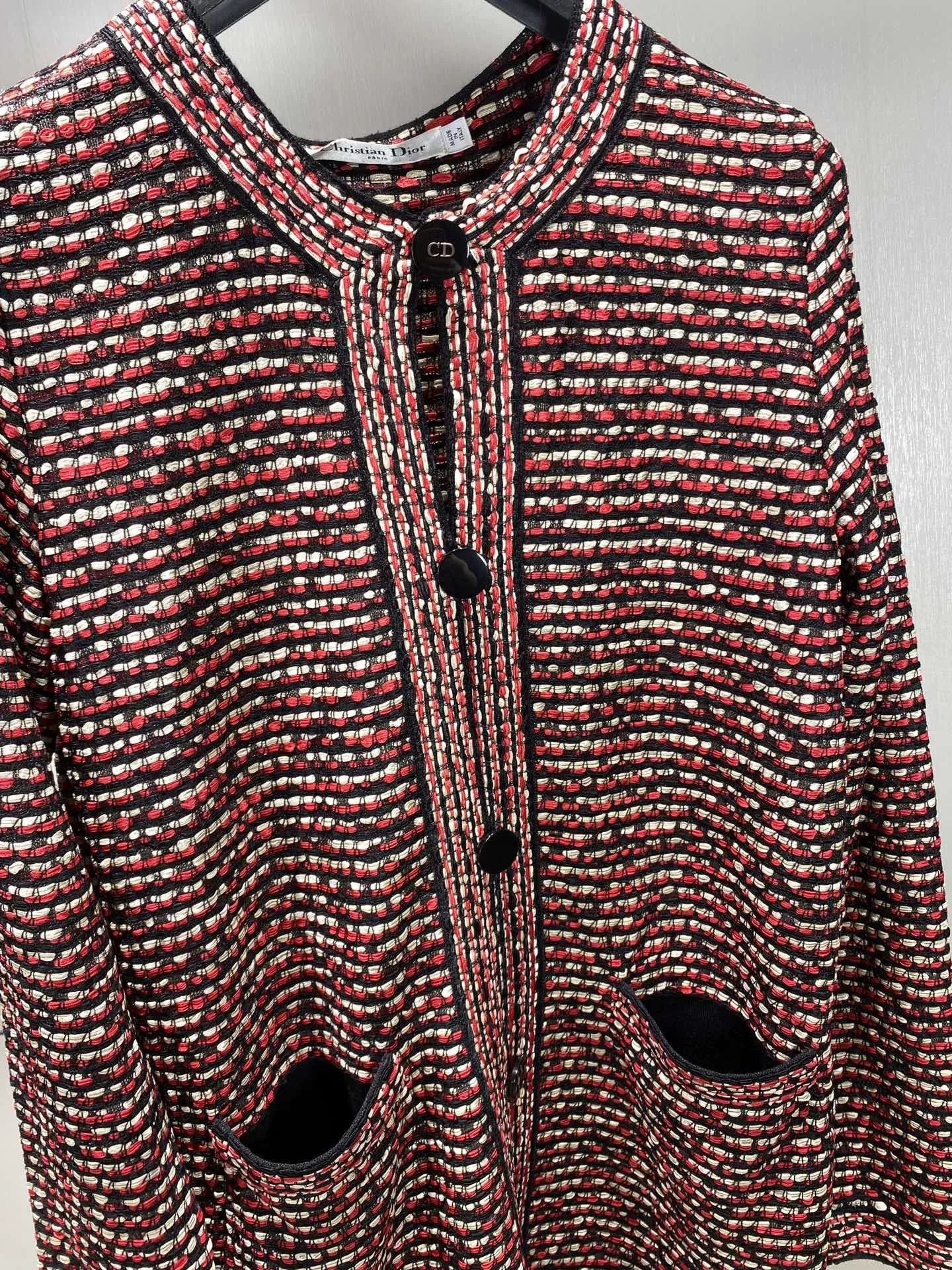 Dior Dior Heavy Craftsmanship Lace Knit Cardigan Size XS / US 0-2 / IT 36-38 - 7 Thumbnail