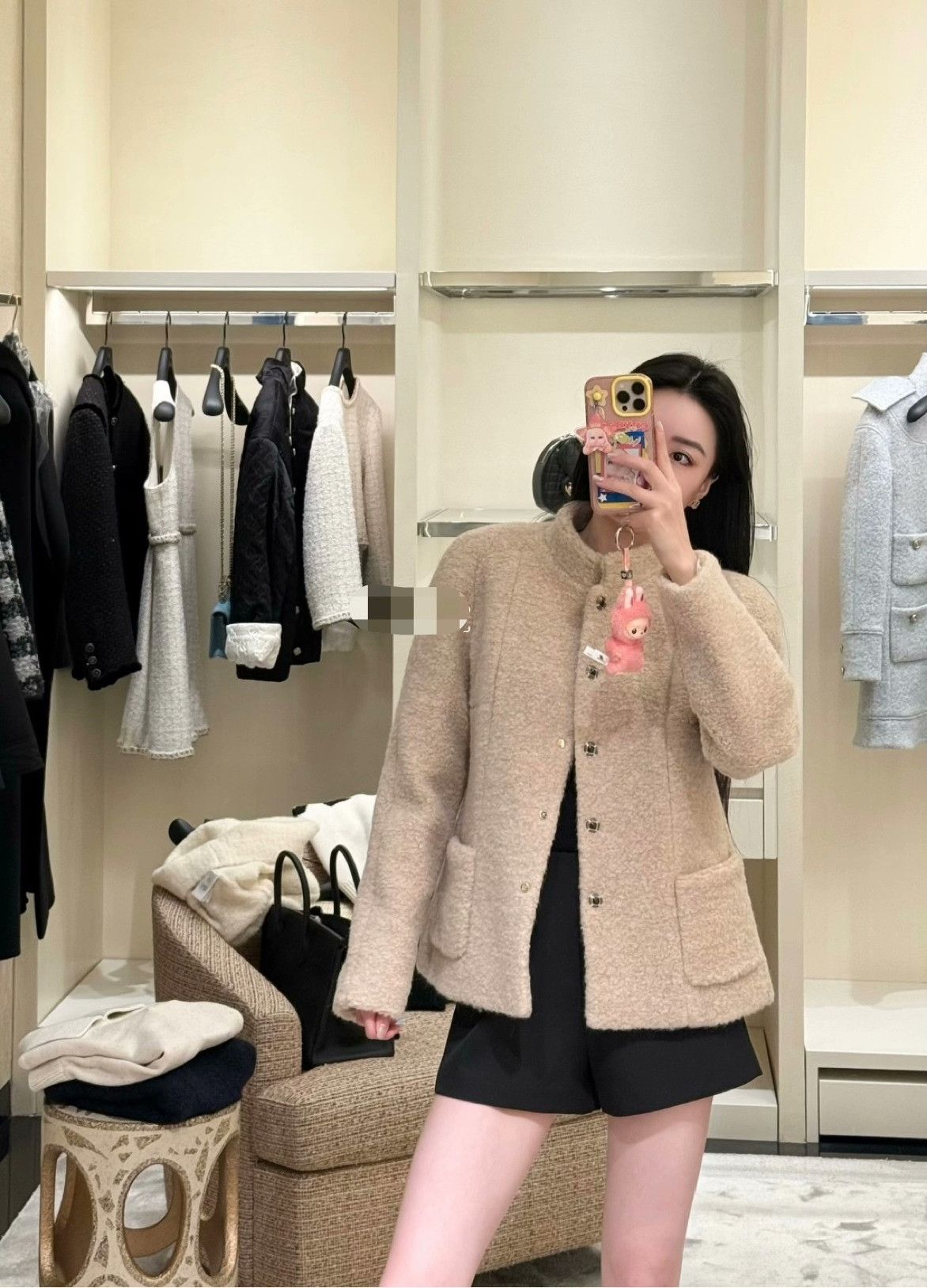 Chanel Chanel 25N Teddy Fleece Coat Size S / US 4 / IT 40 - 8 Thumbnail