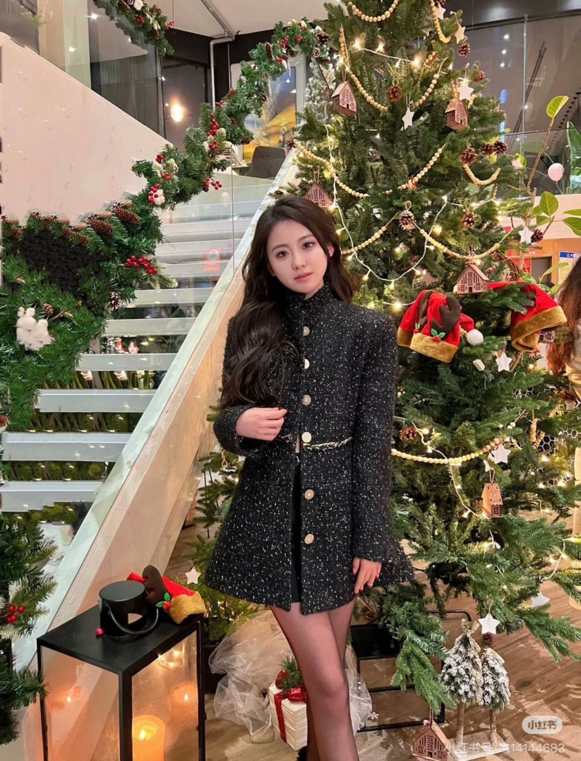 Chanel Chanel 22A Black Sparkle Tweed Coat Size S / US 4 / IT 40 - 6 Thumbnail