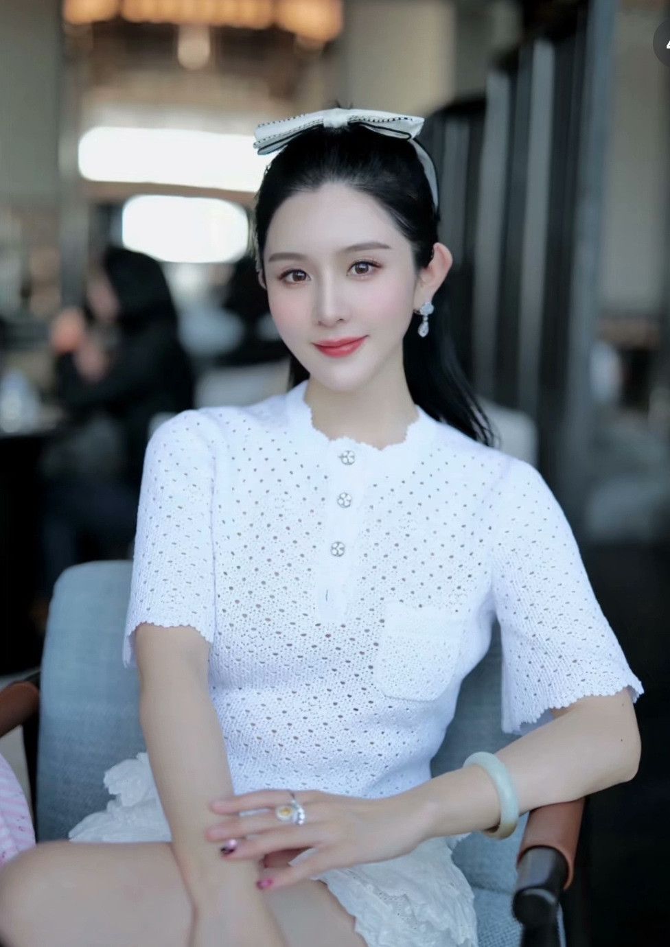 Chanel Chanel 24P Knit Openwork Short Top Size XXS / US 00 / IT 34 - 9 Thumbnail