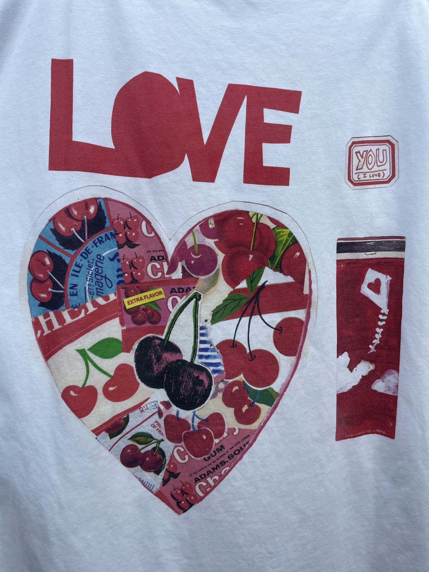 Loewe Loewe Red Heart Patch Letter T-Shirt Size M / US 6-8 / IT 42-44 - 3 Thumbnail