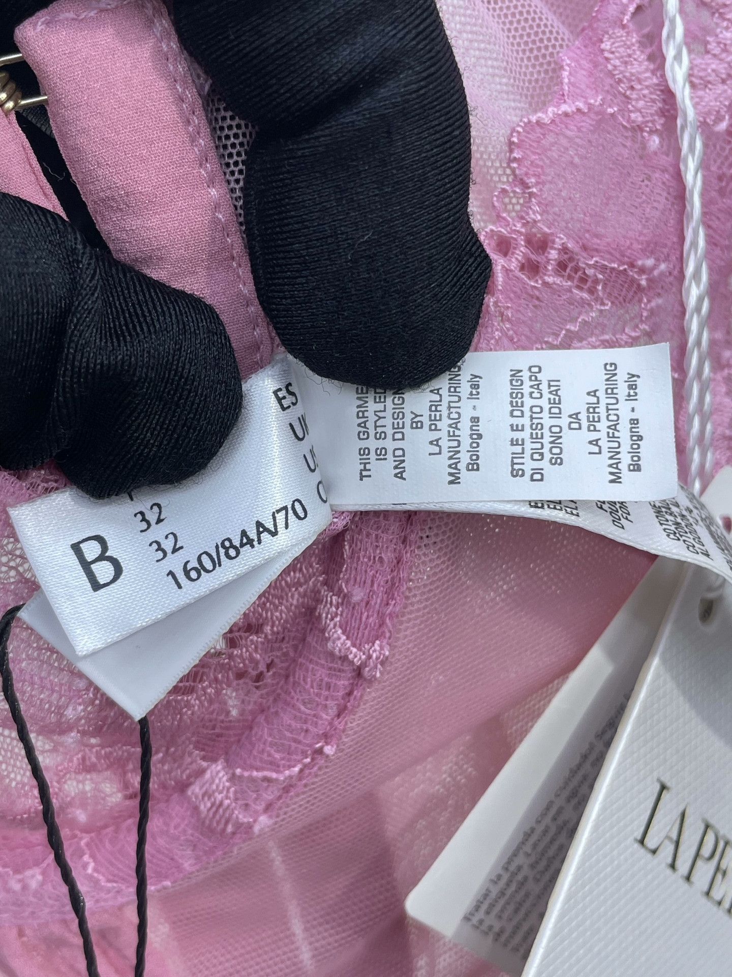 La Perla La Perla Pink Lace Bodysuit Size S / US 4 / IT 40 - 7 Thumbnail